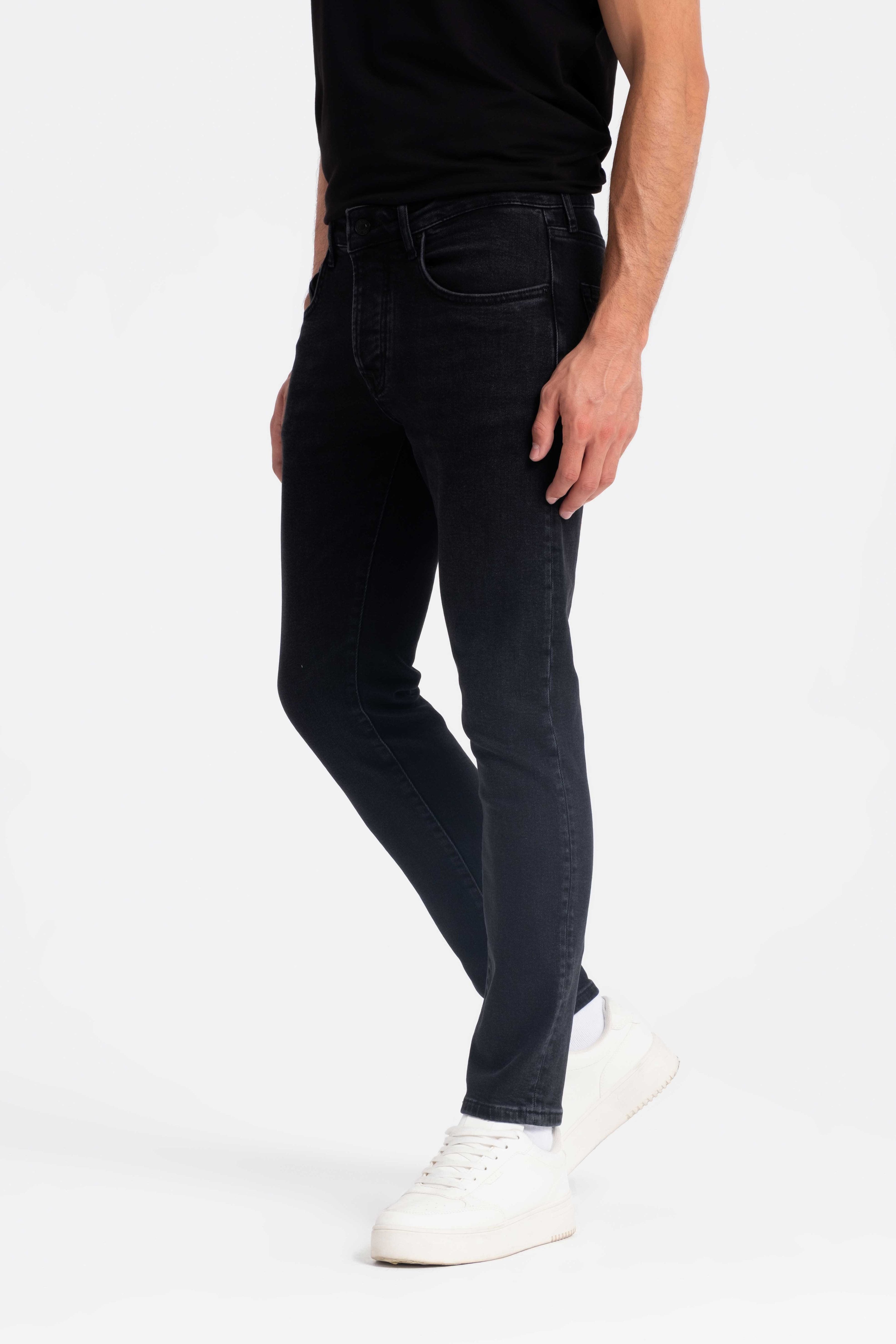 NORMAL BEL DÜĞMELİ DAR PAÇA -WS