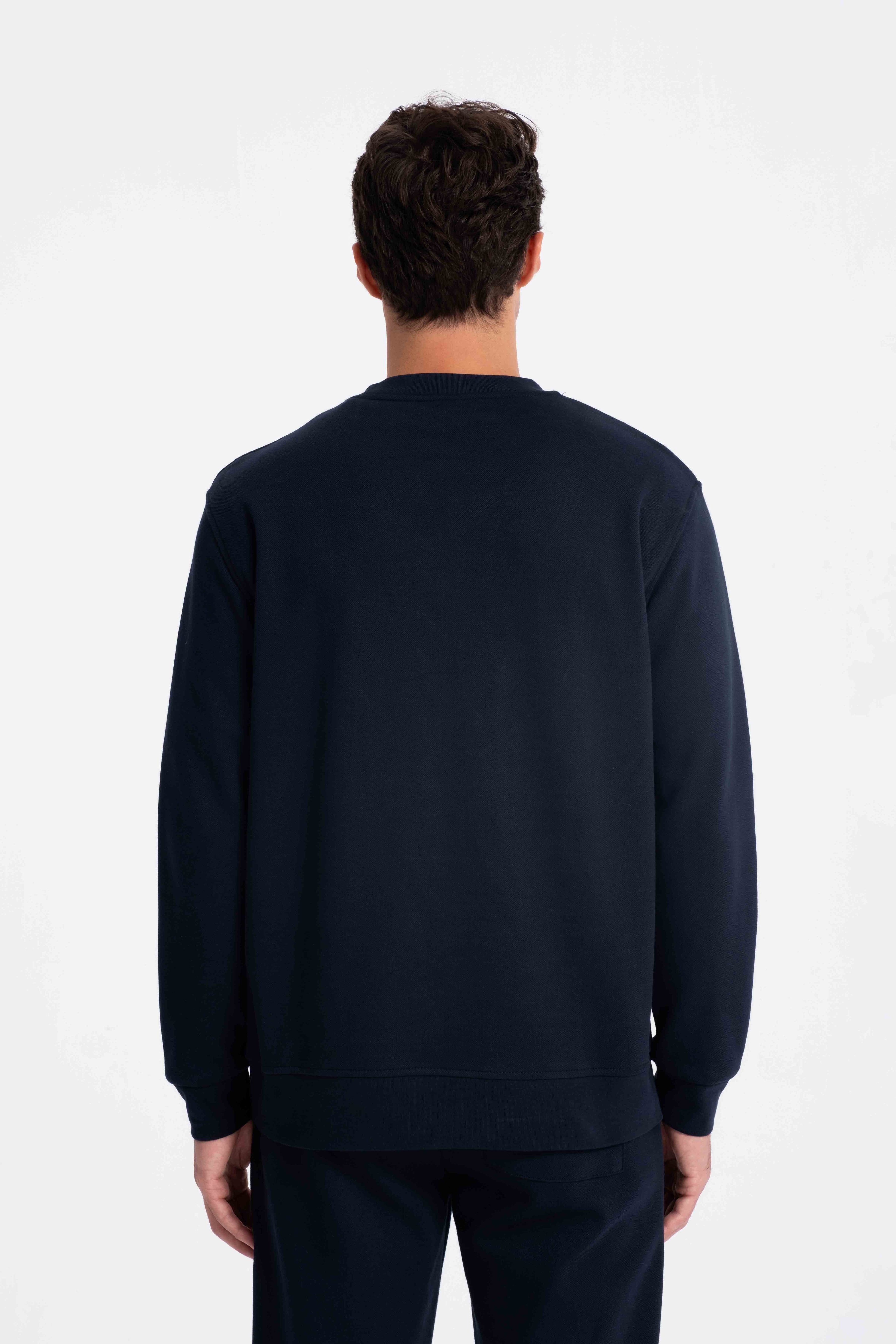 9519 JS 0 YAKA LAKİNT SWEAT -R - Color: LACİVERT