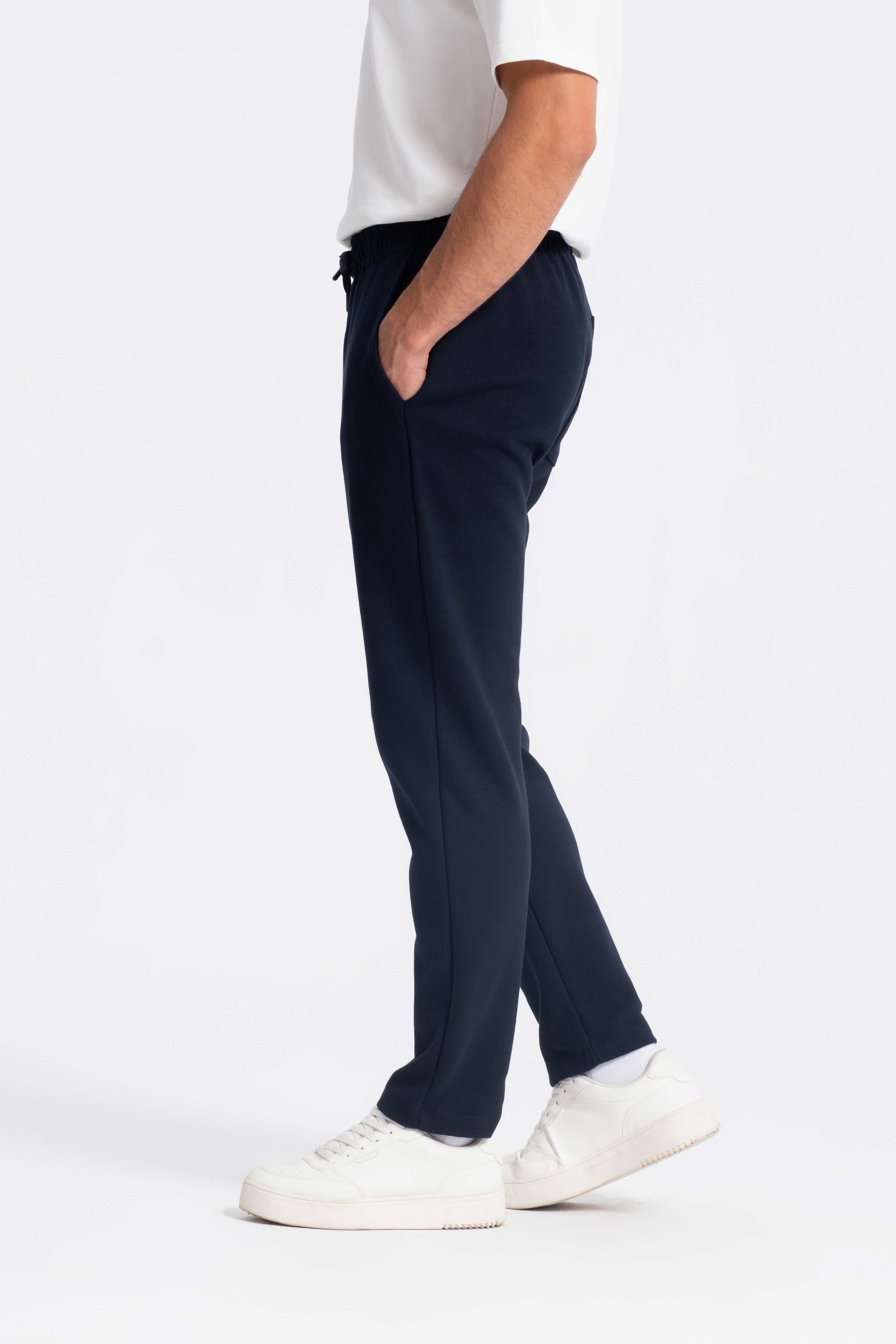 9557 JS LAKİNT ÖRME PANTOLON -R - Color: LACİVERT
