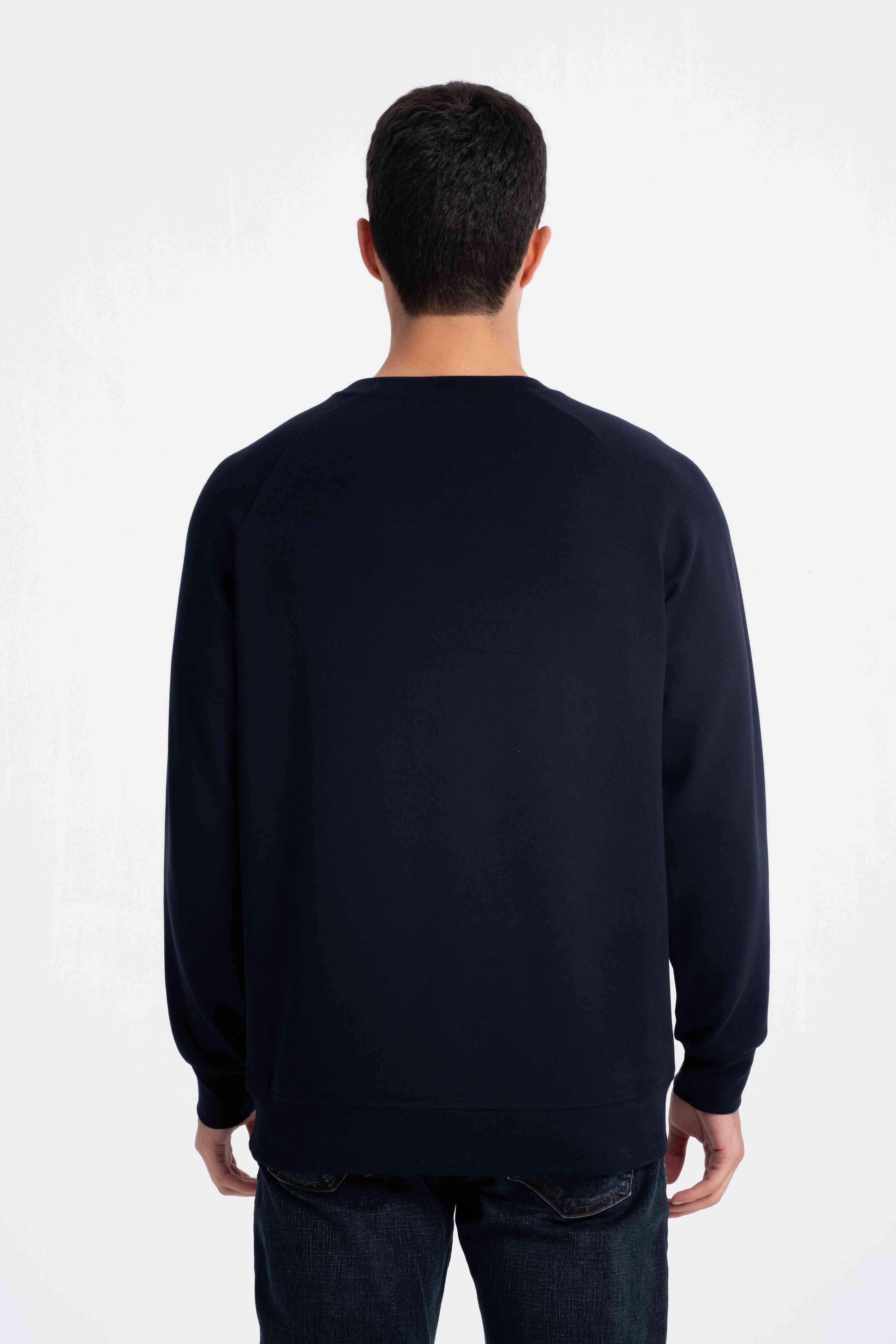 9564 JS 0 YAKA BİYELİ LYC DOUBLE FACE SWEAT -R - Color: LACİVERT