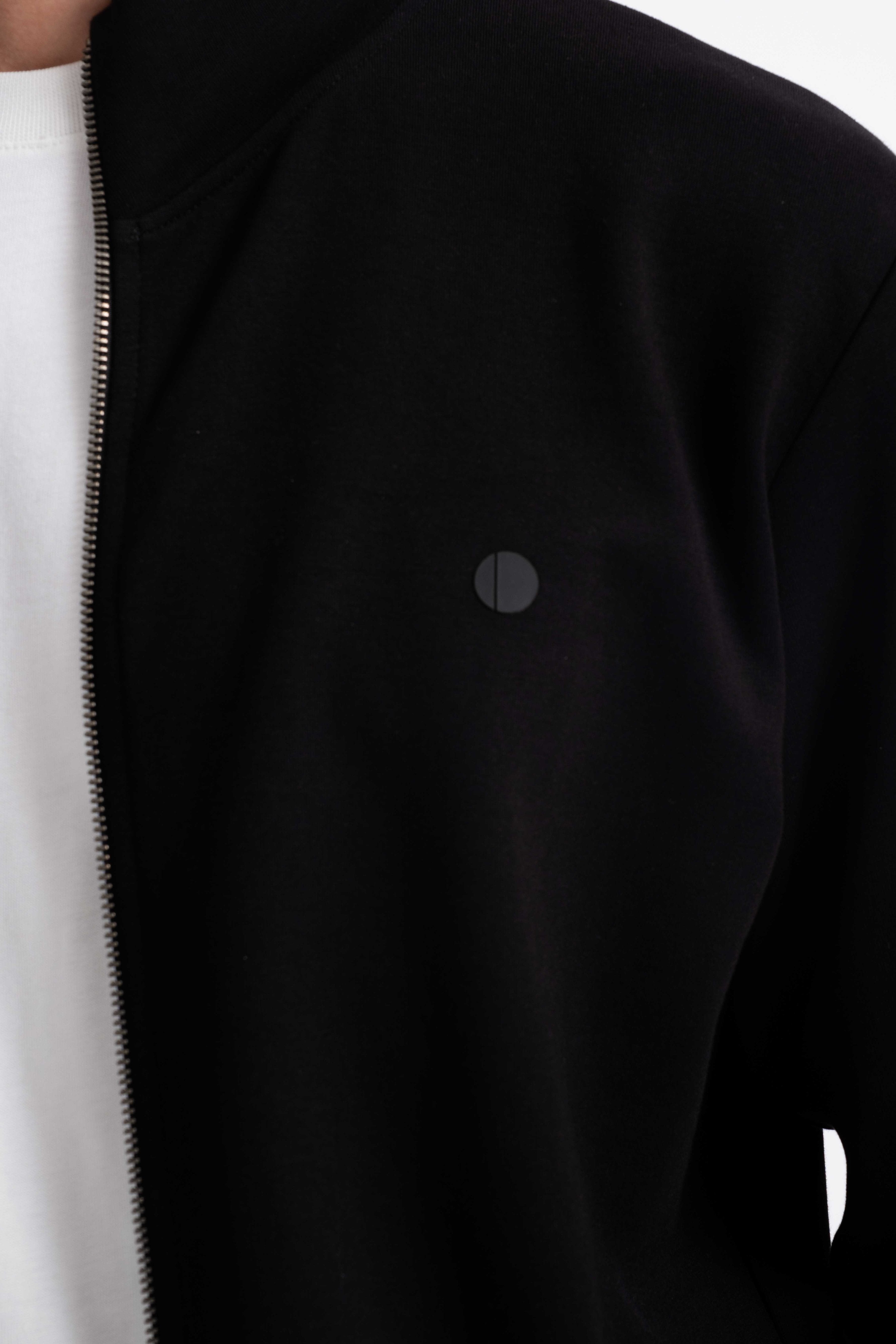 9565 JS DİKA YAKA DOUBLE HIRKA -R - Color: SİYAH