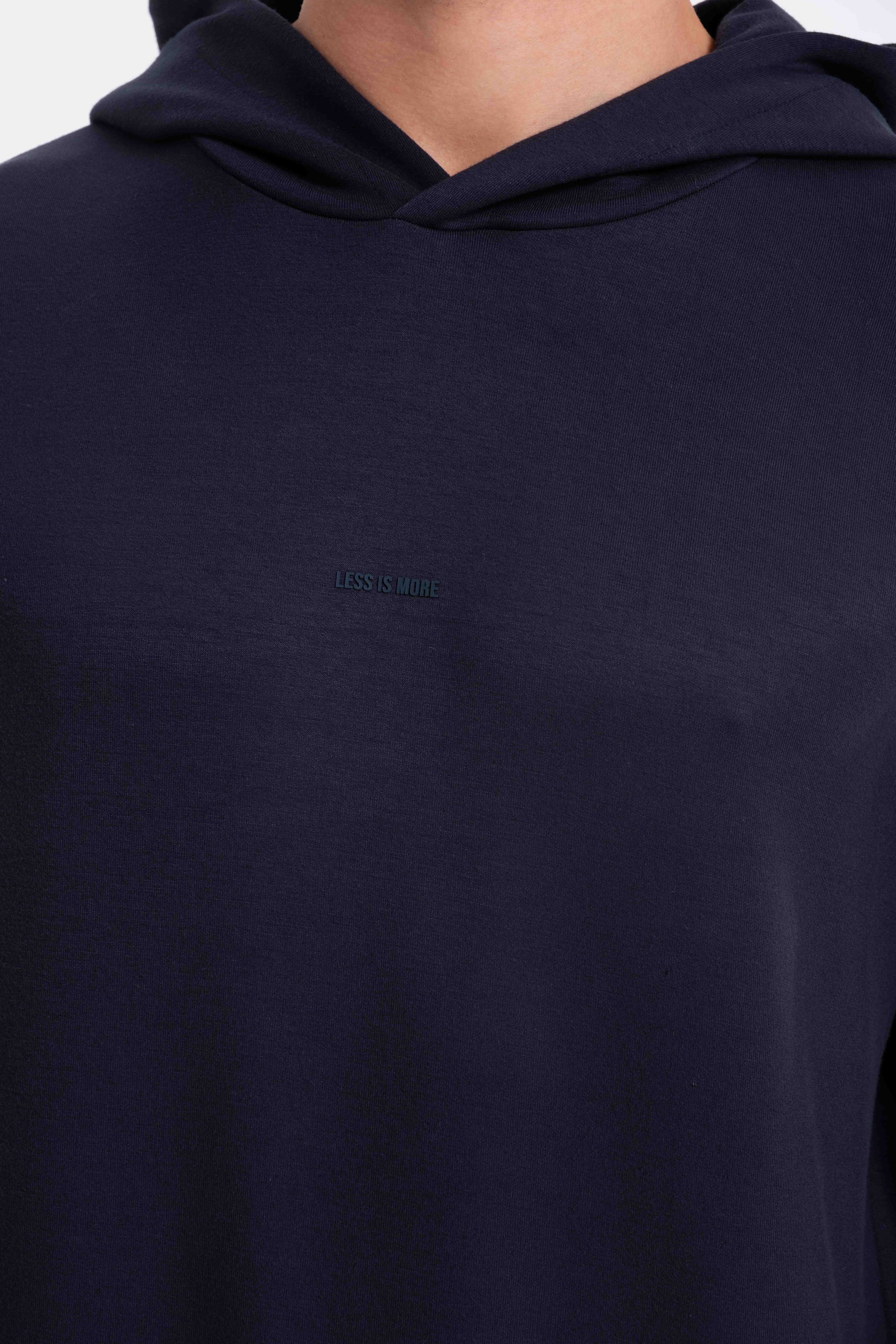 9571 JS KAPŞONLU MODAL SWEAT -R - Color: LACİVERT