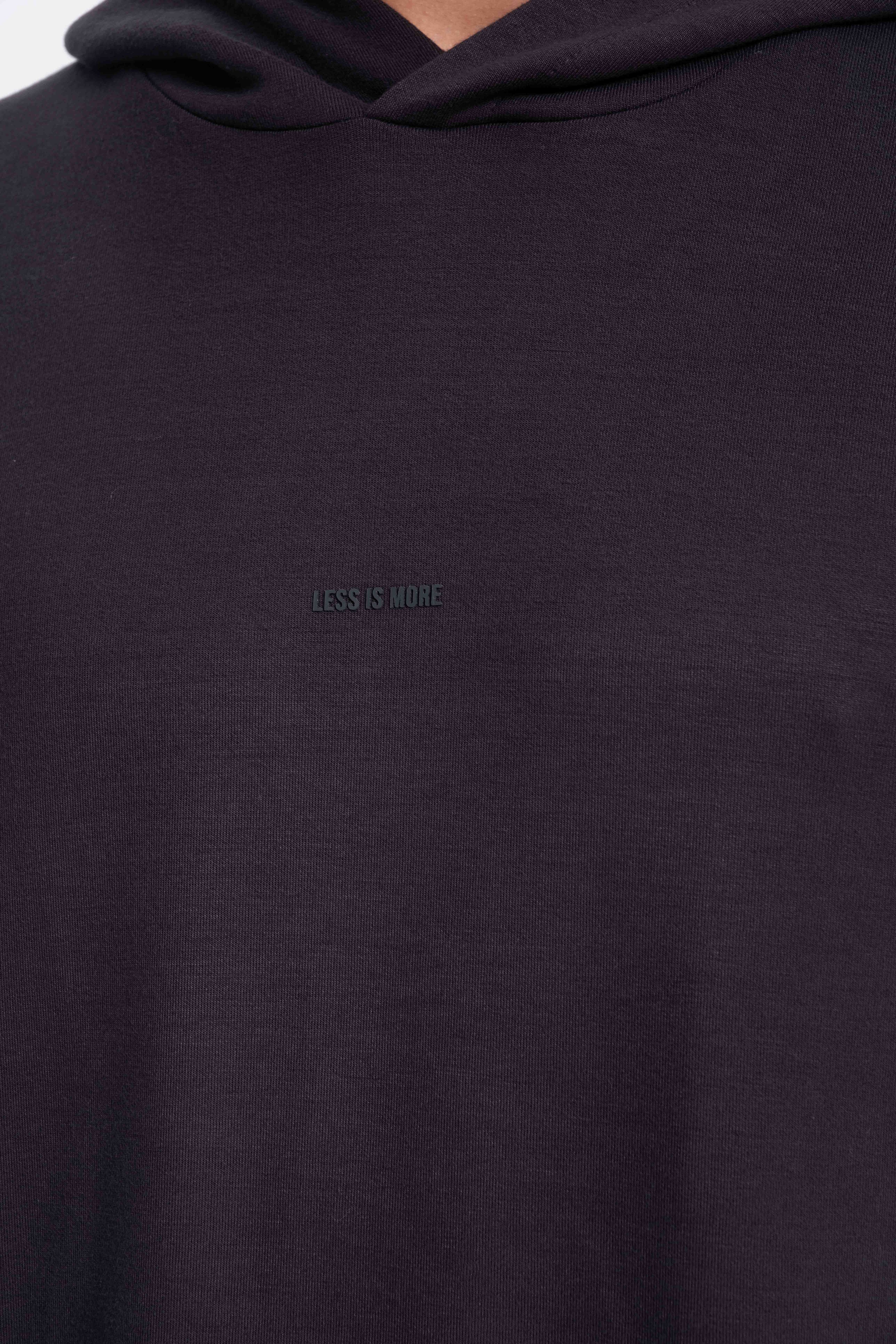 9571 JS KAPŞONLU MODAL SWEAT -R - Color: ANTRASİT