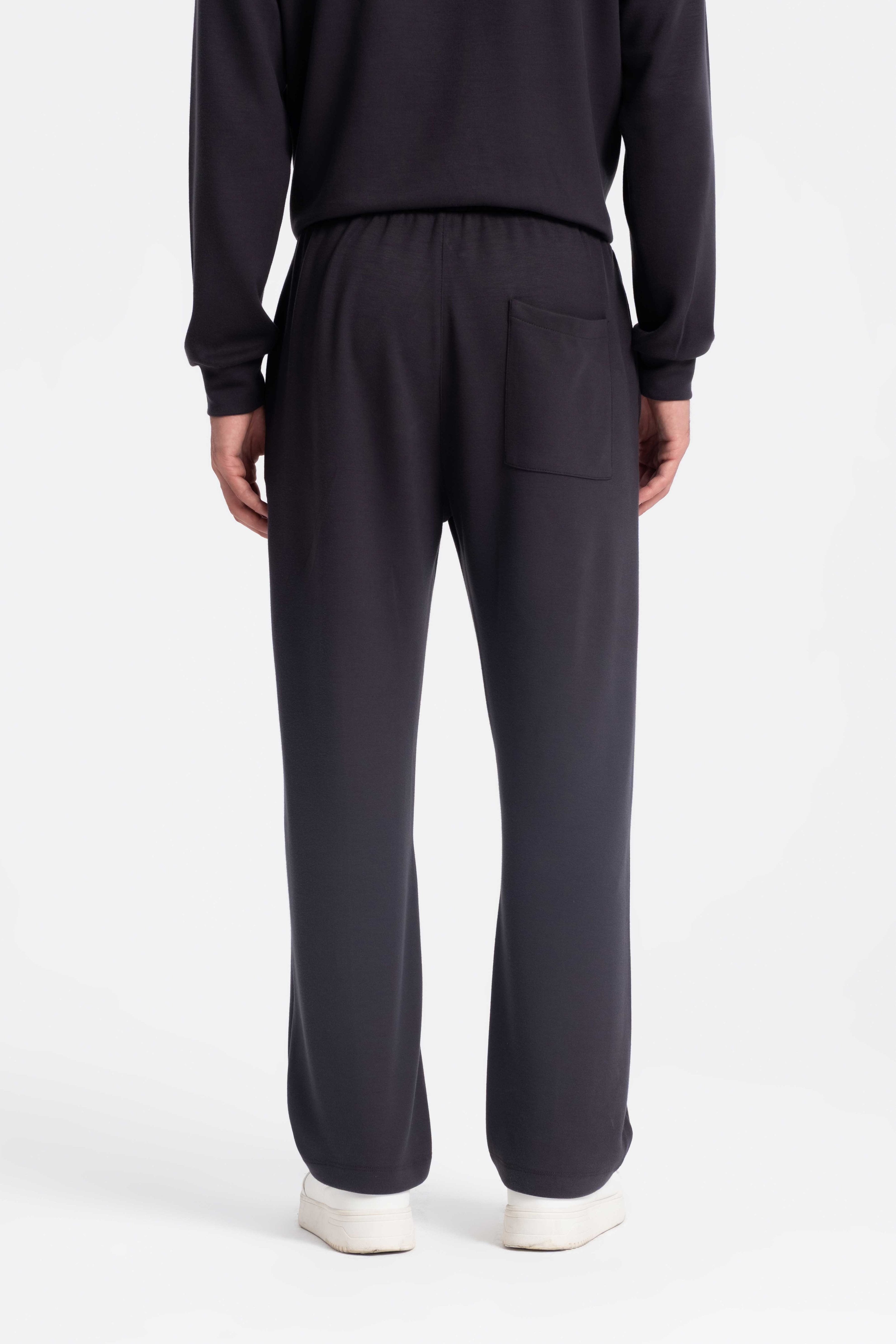 9574 JS MODAL BAGGY ÖRME PANT -R - Color: ANTRASİT