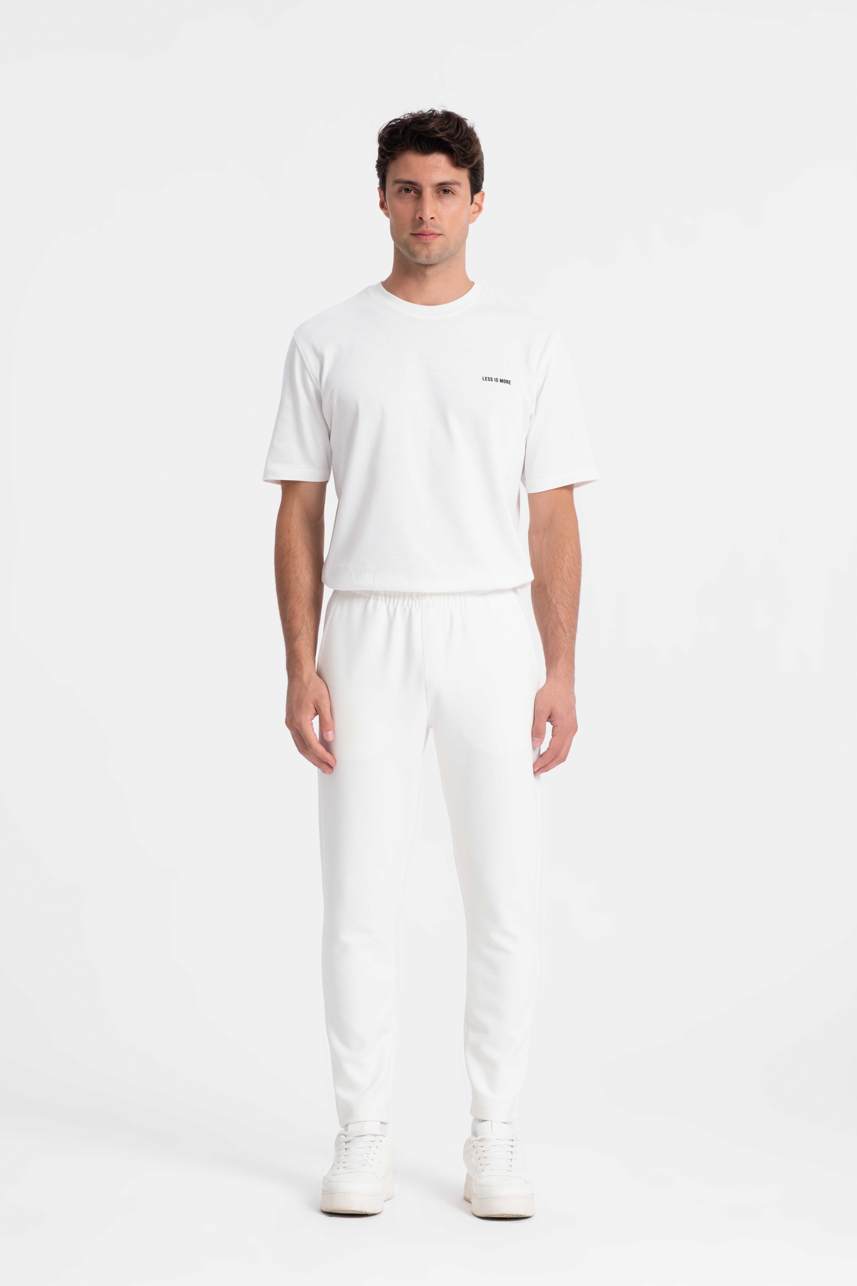 9583 JS DİYAGONEL ÖRME PANT -R - Color: EKRU