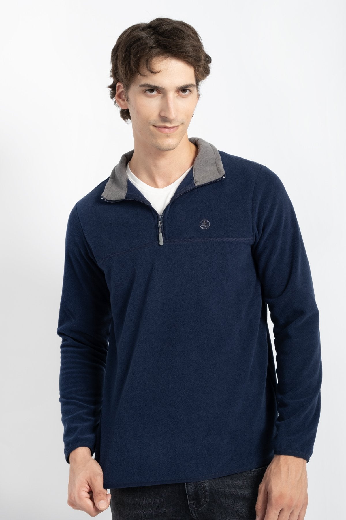 9500 JS BASİC DİK YAKA POLAR -WS - Color: LACİVERT