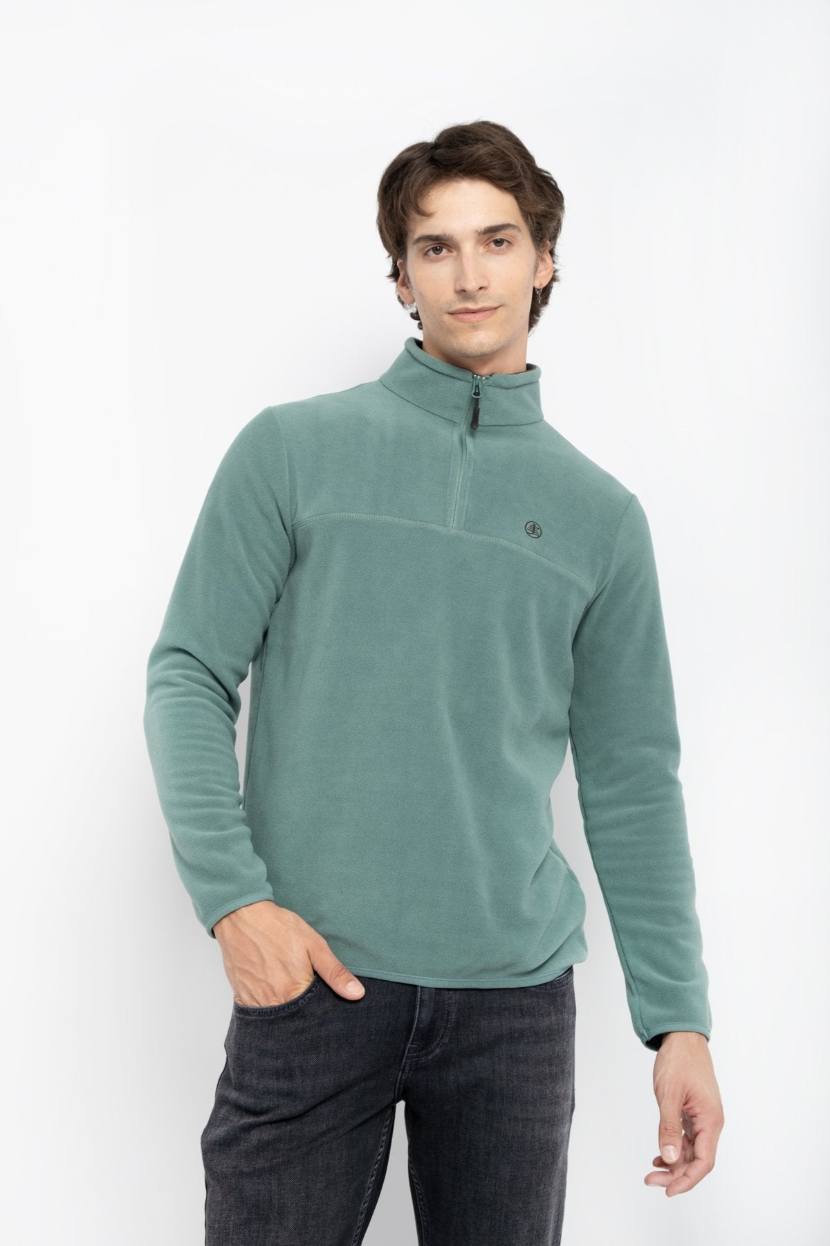 9500 JS BASİC DİK YAKA POLAR -R - Color: BENETTON
