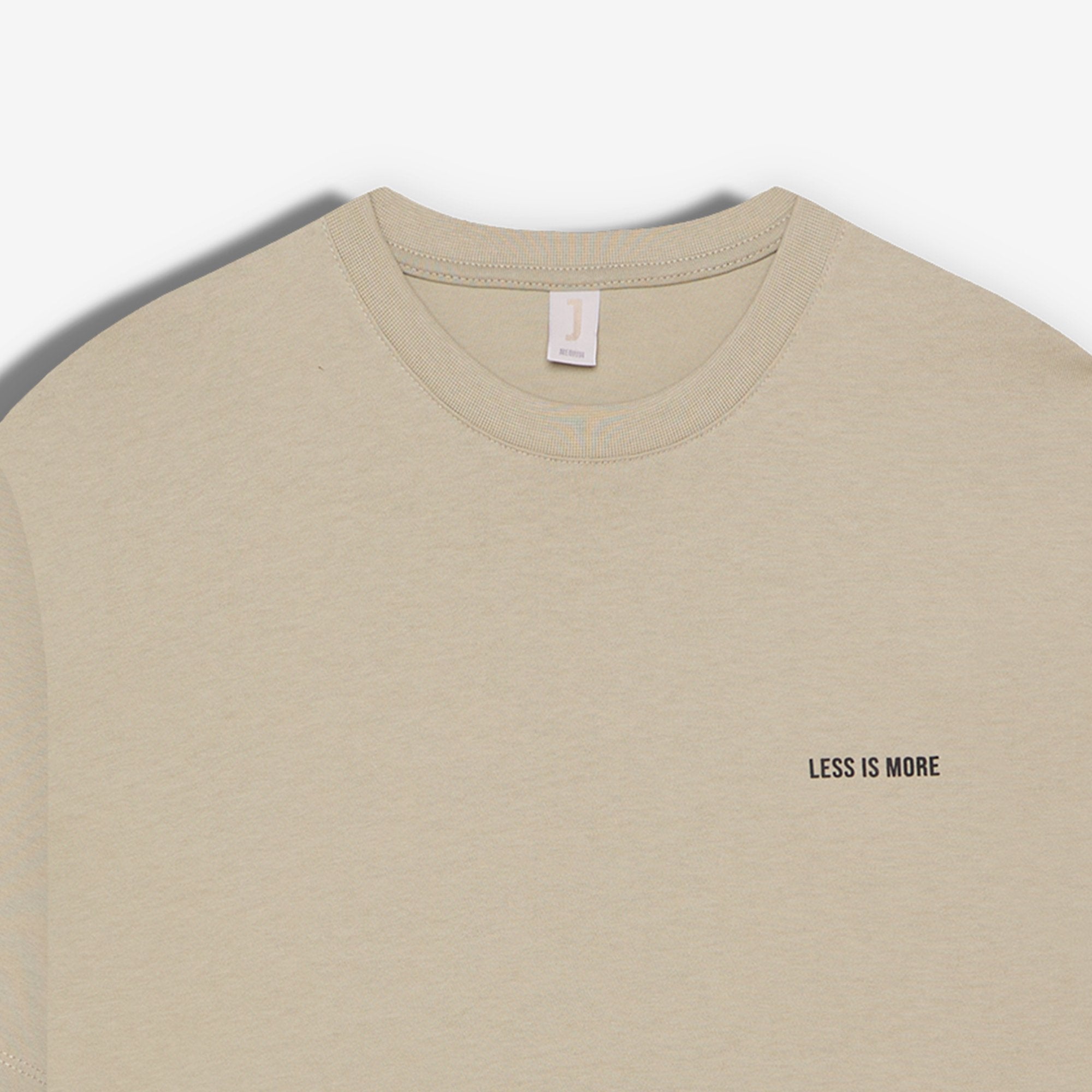 9578 JS 0 YAKA 30-2 TSHİRT -R - Color: BEJ