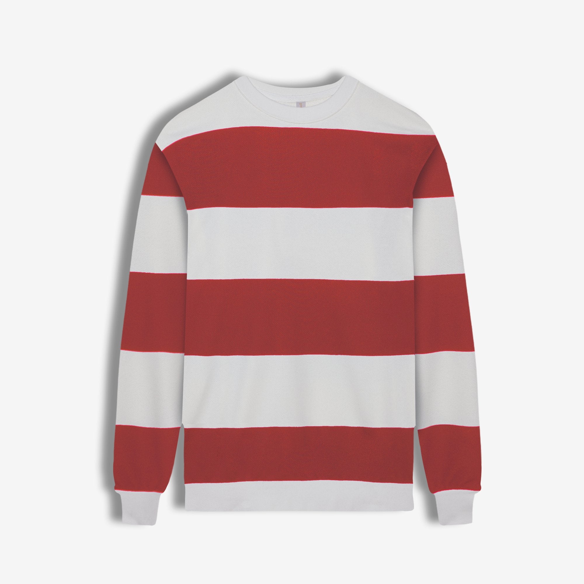 9536 JS 0 YAKA RİNGEL BASKI SWEAT -R - Color: KİREMİT