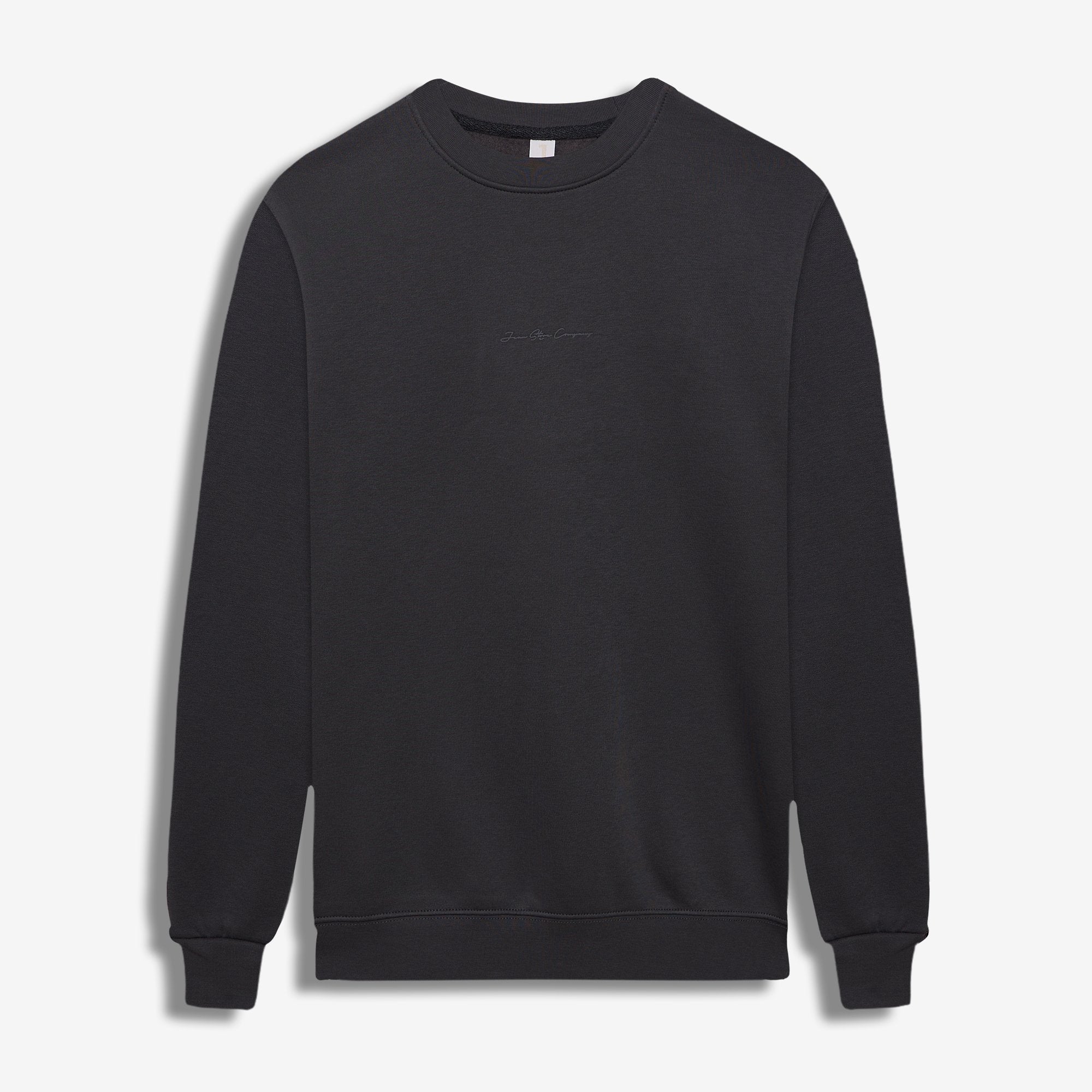 9507 JS 0 YAKA ENJ BASKI 3 İPLİK SWEAT -WS - Color: ANTRASİT