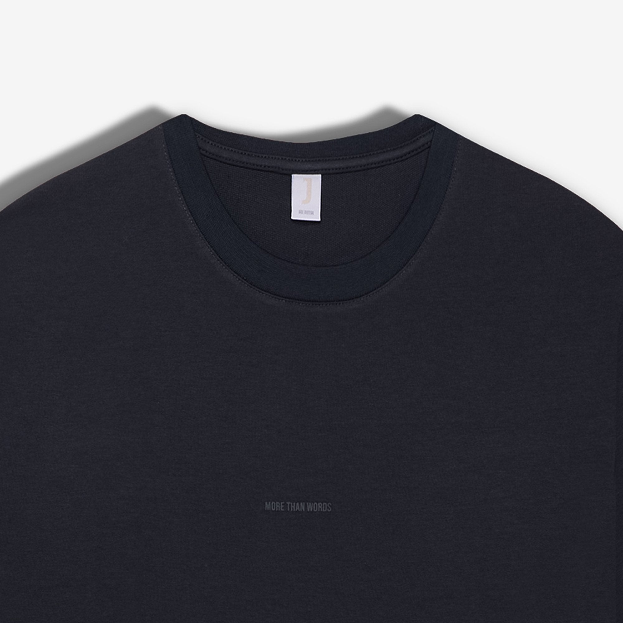 9577 JS 0 YAKA 2 İPLİK T SHİRT -WS - Color: ANTRASİT