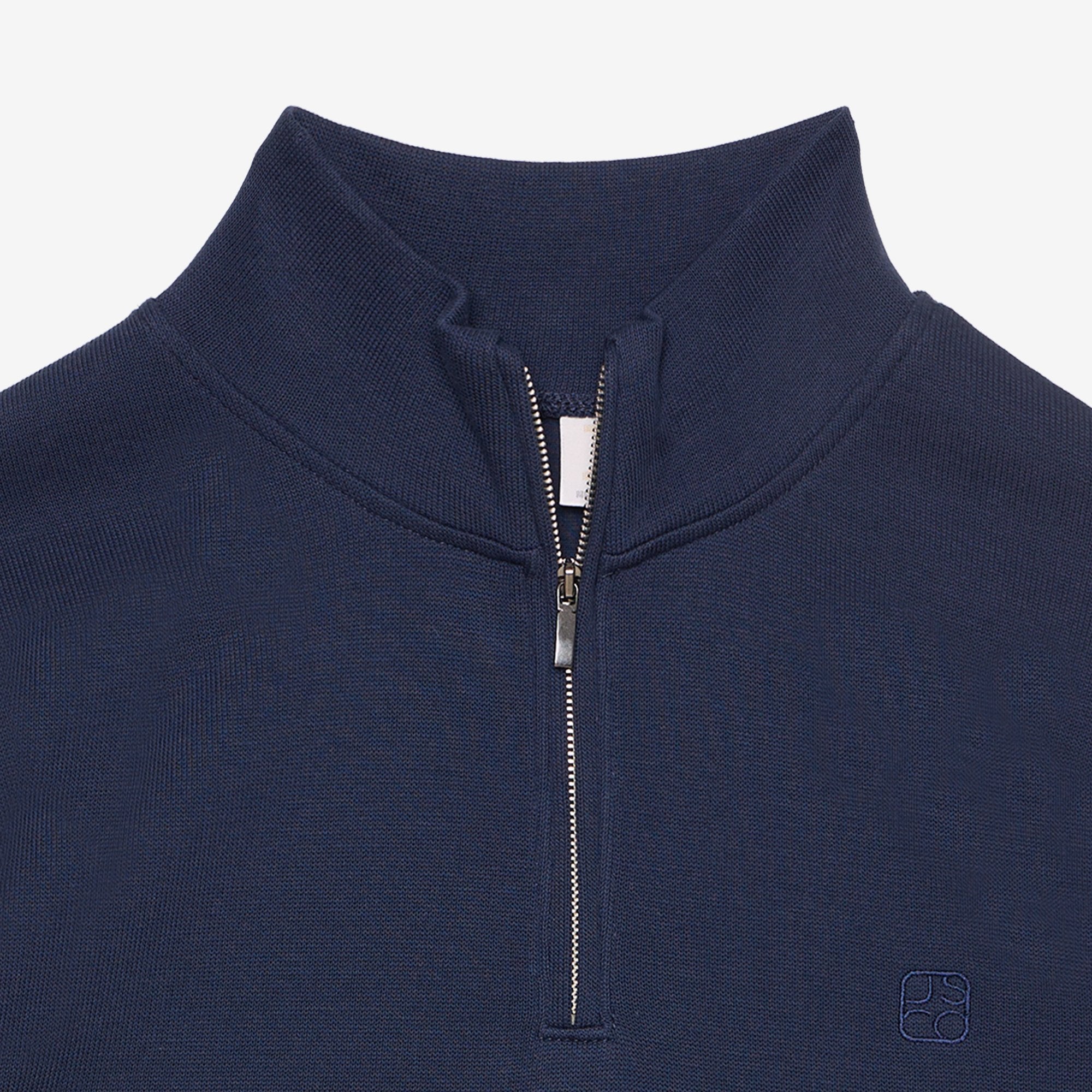 9587 JS DİK YAKA 24/3 SELANİK SWEAT -WS - Color: INDIGO