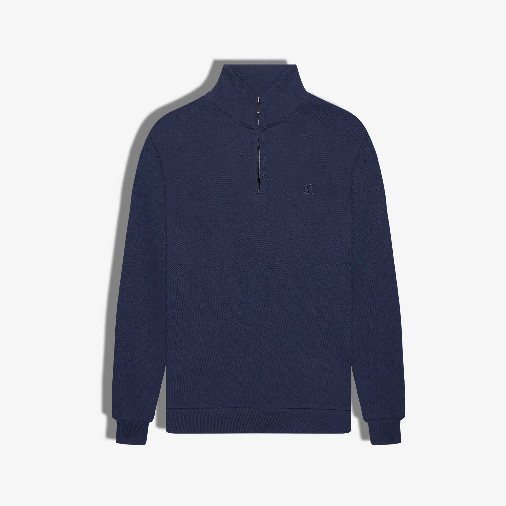 9587 JS DİK YAKA 24/3 SELANİK SWEAT -R - Color: INDIGO