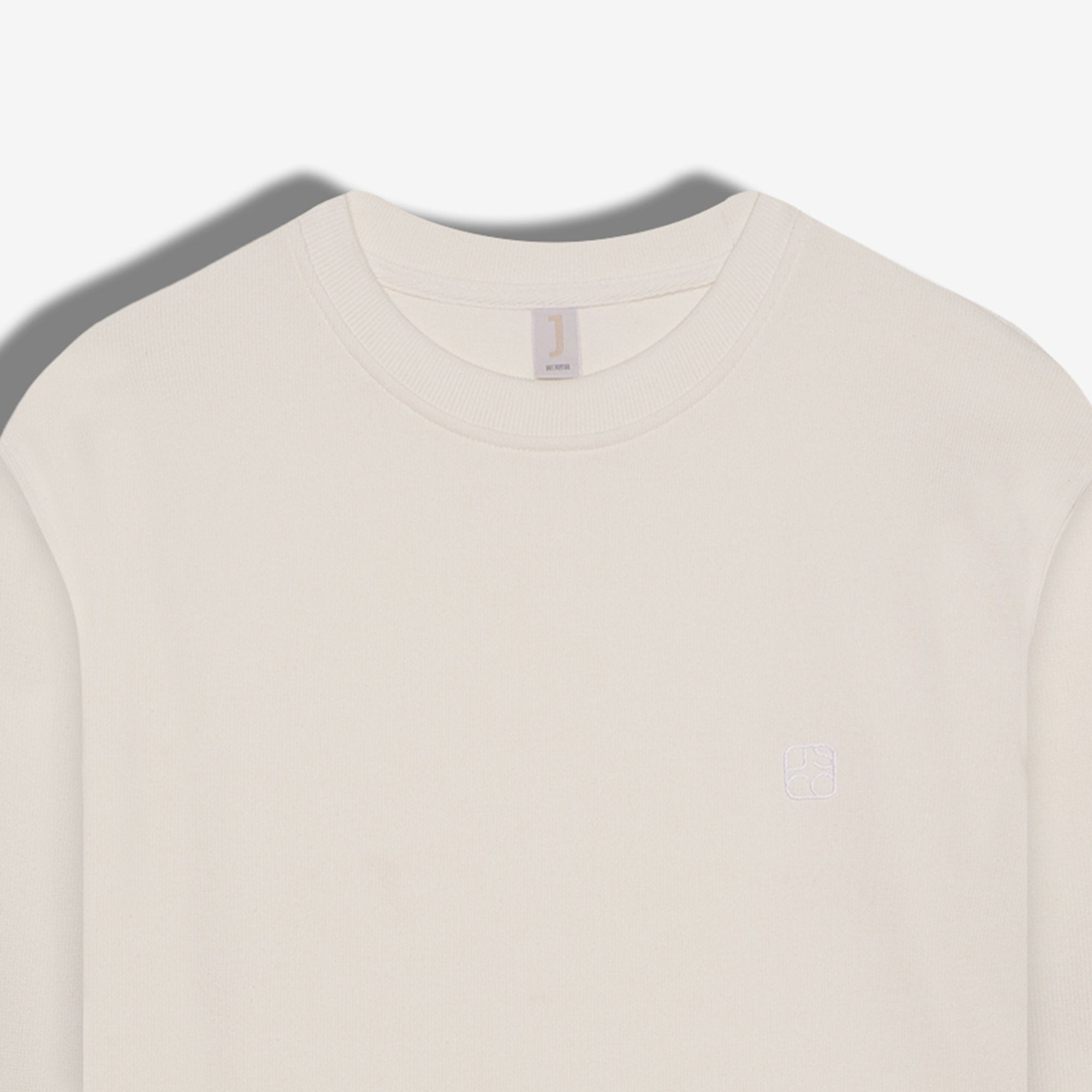 9586 JS 0 YAKA 24/3 SELANİK SWEAT -R - Color: EKRU