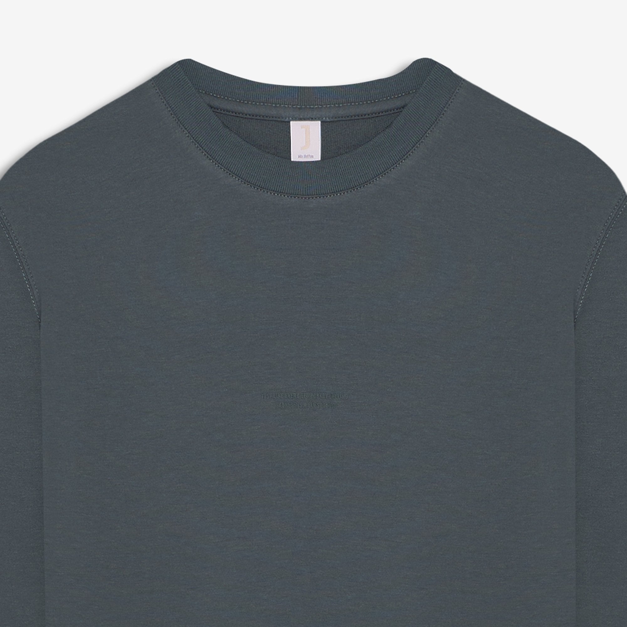 9576 JS 0 YAKA 2 İPLİK SWEAT -WS - Color: PETROL