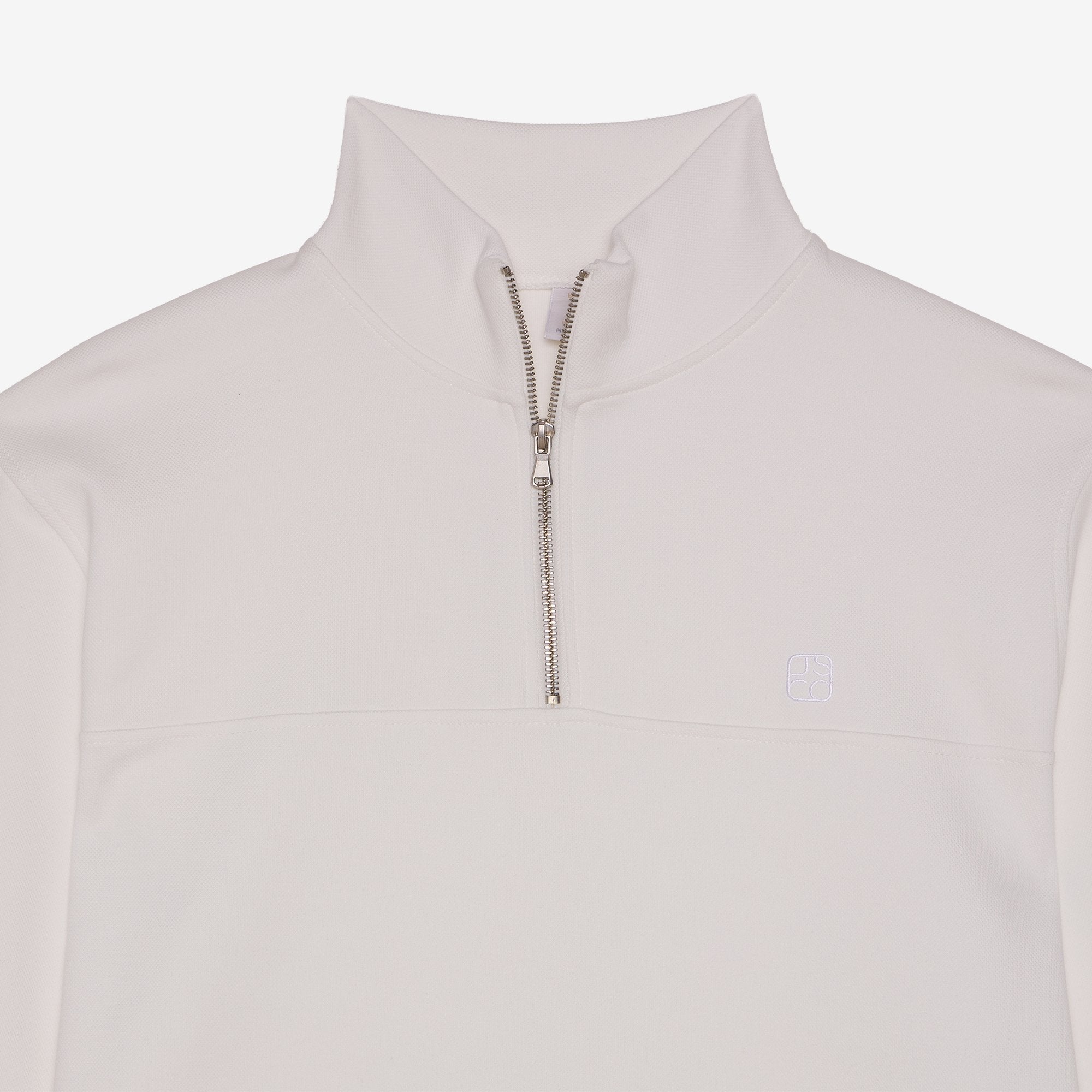 9556 JS DİK YAKA FERMUARLI LAKİNT SWEAT -R - Color: EKRU