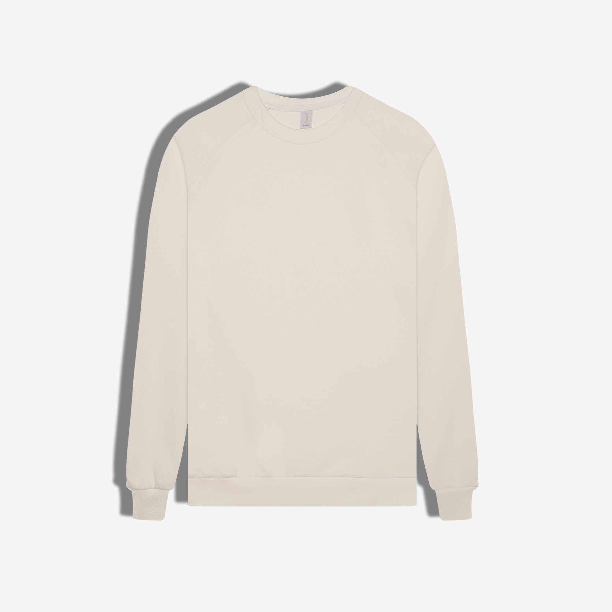 9522 JS 0 YAKA REGLAN KOL DİYAGONEL SWEAT -R - Color: EKRU