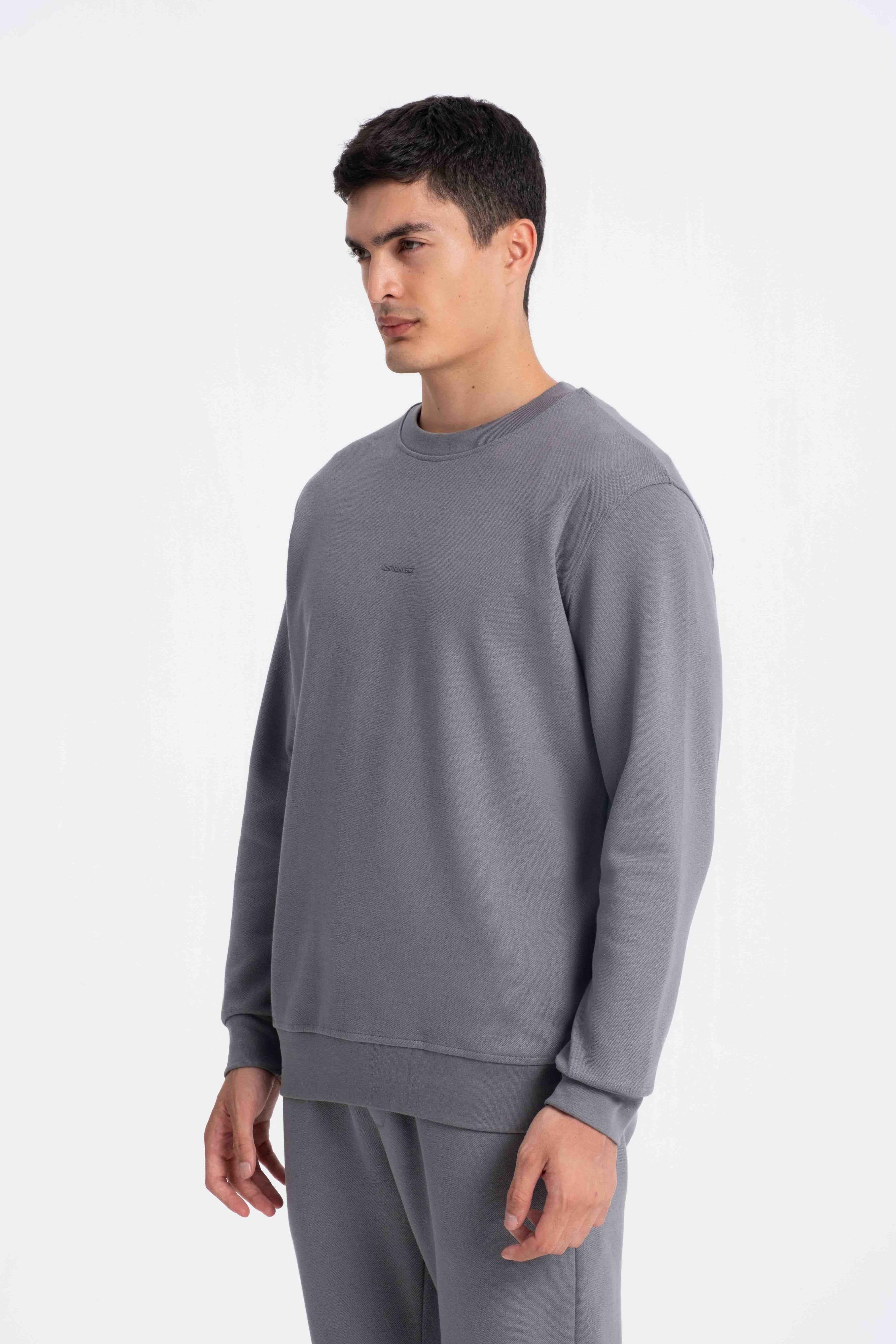 9519 JS 0 YAKA  LAKİNT SWEAT -R - Color: A.HAKI