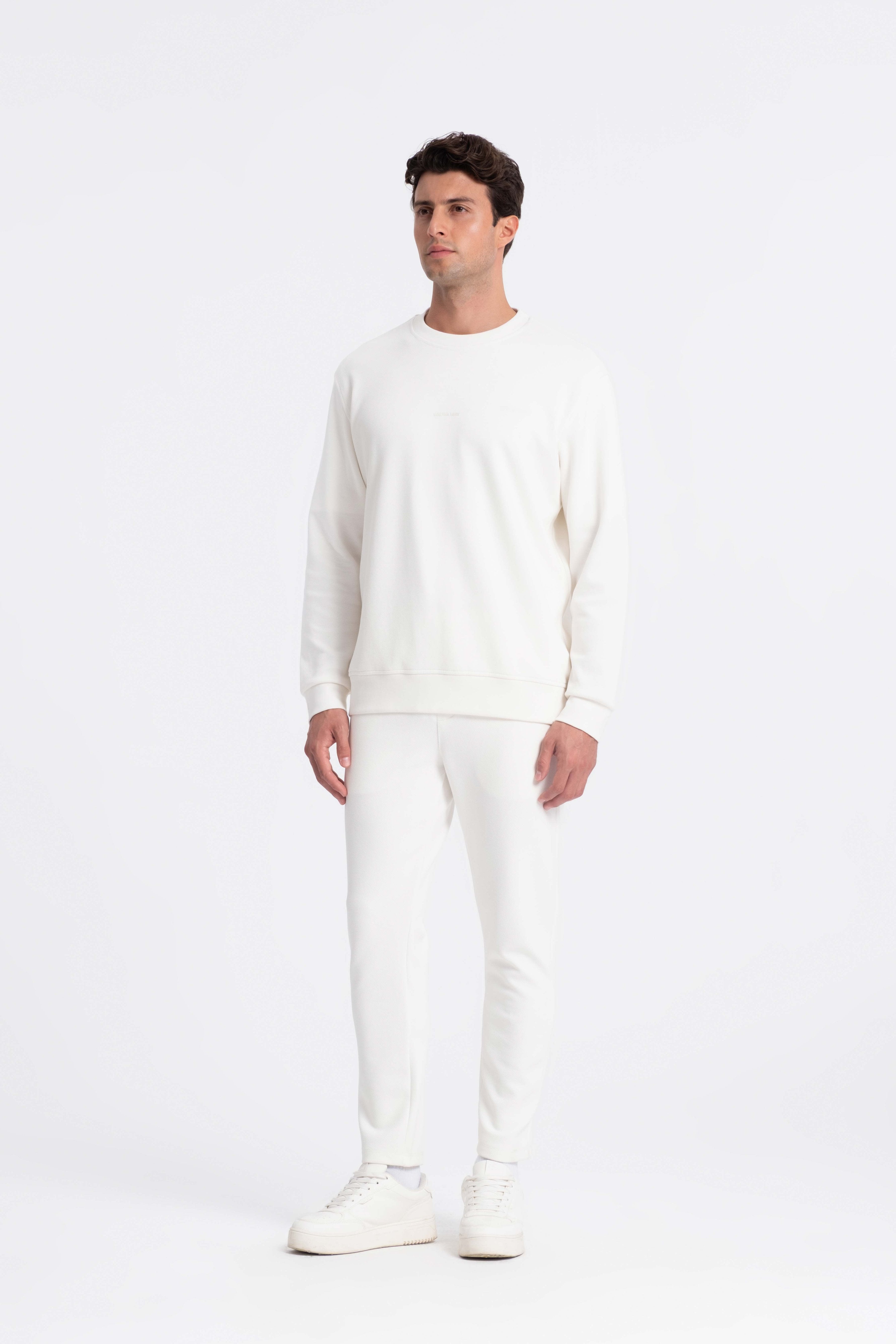 9519 JS 0 YAKA  LAKİNT SWEAT -R - Color: EKRU