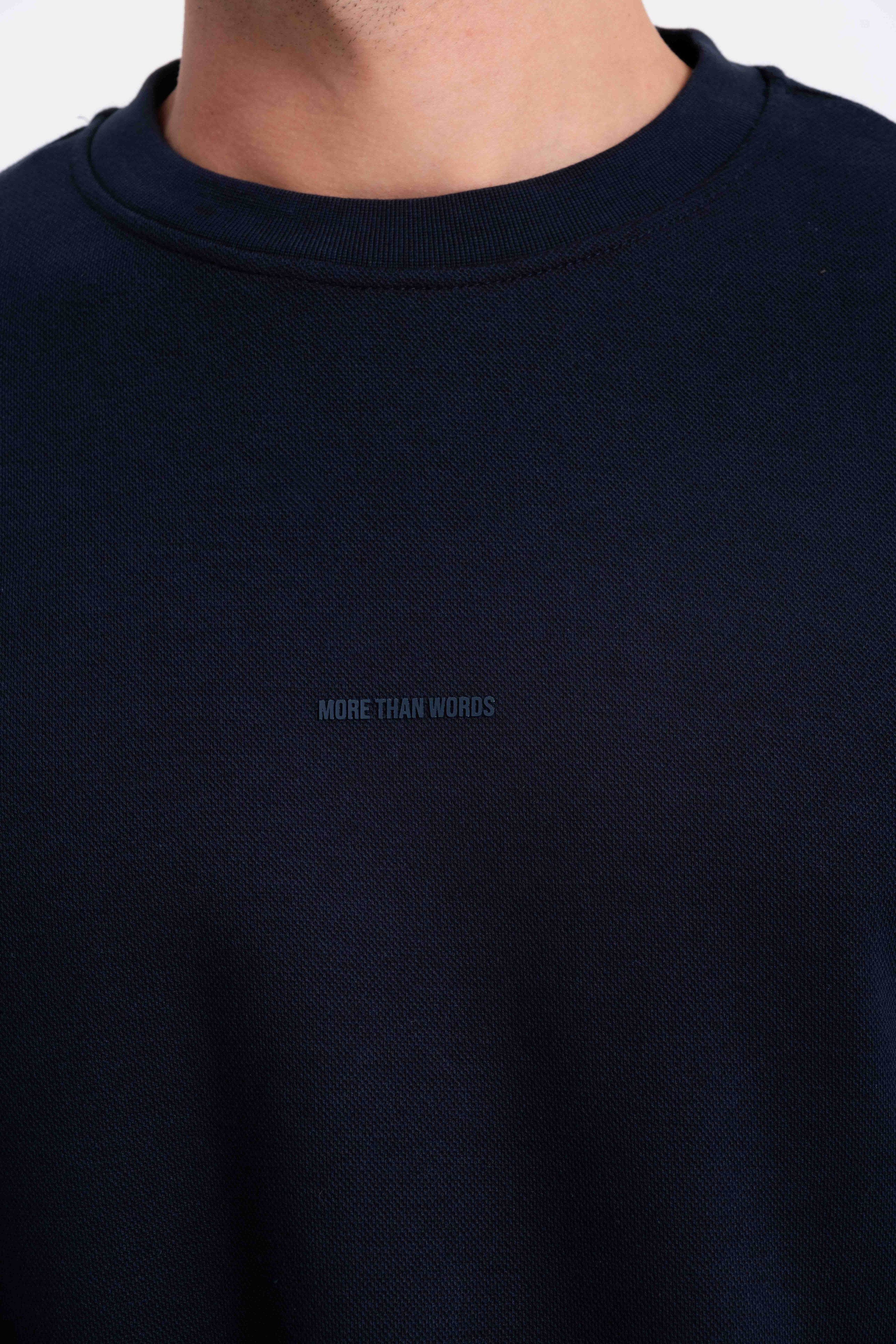 9519 JS 0 YAKA  LAKİNT SWEAT -WS - Color: LACİVERT