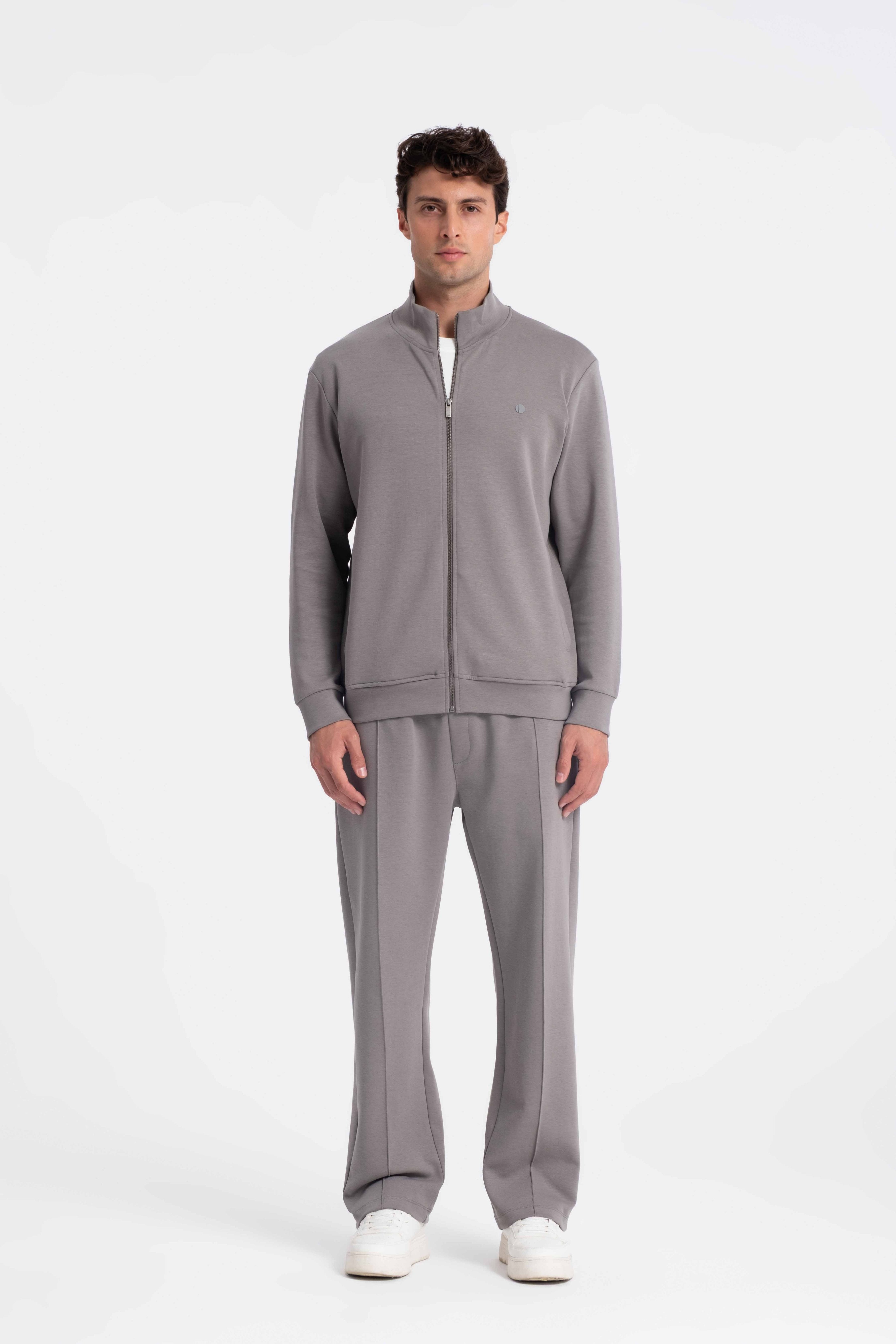 9565 JS DİKA YAKA DOUBLE HIRKA -R - Color: A.HAKI