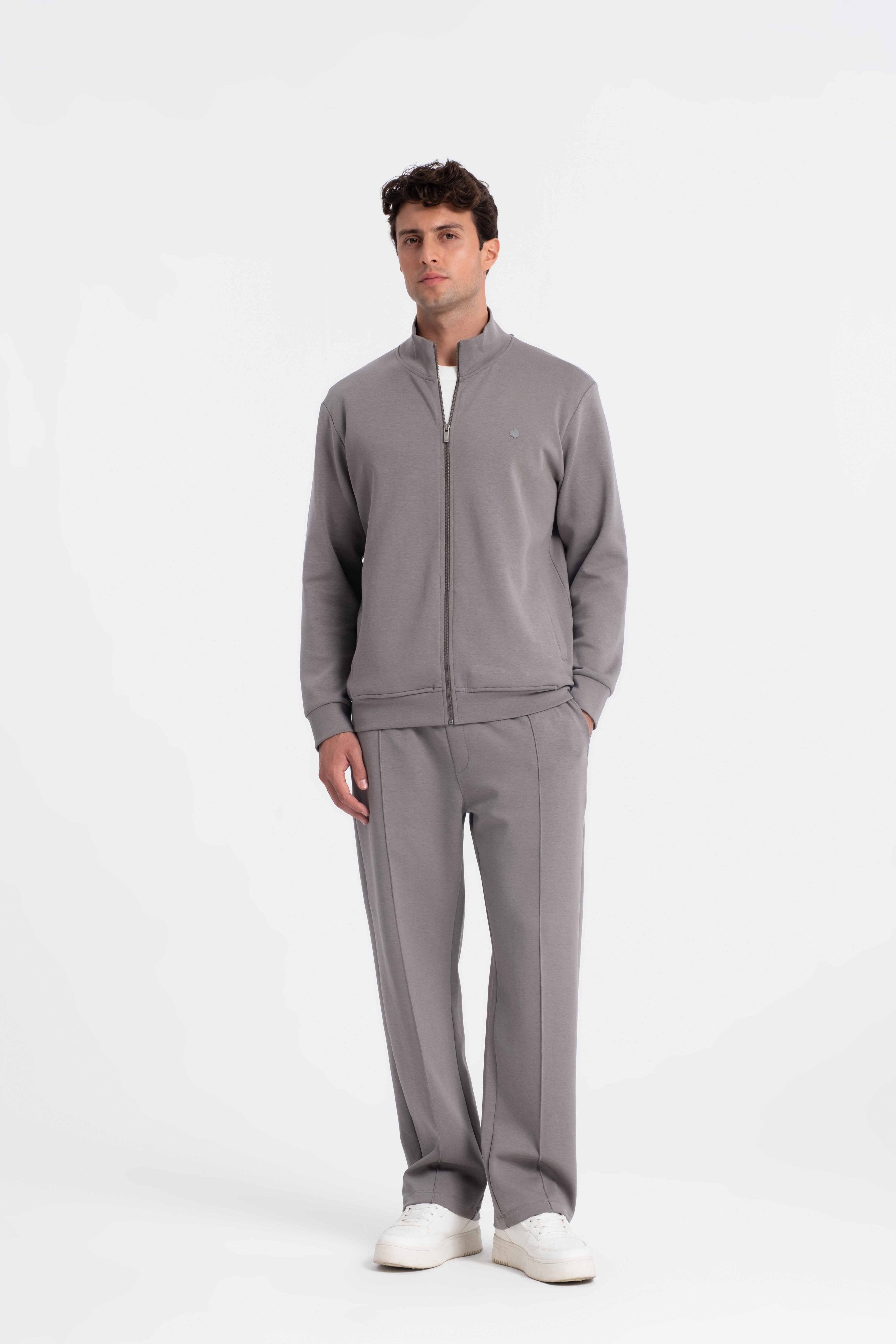 9565 JS DİKA YAKA DOUBLE HIRKA -R - Color: A.HAKI