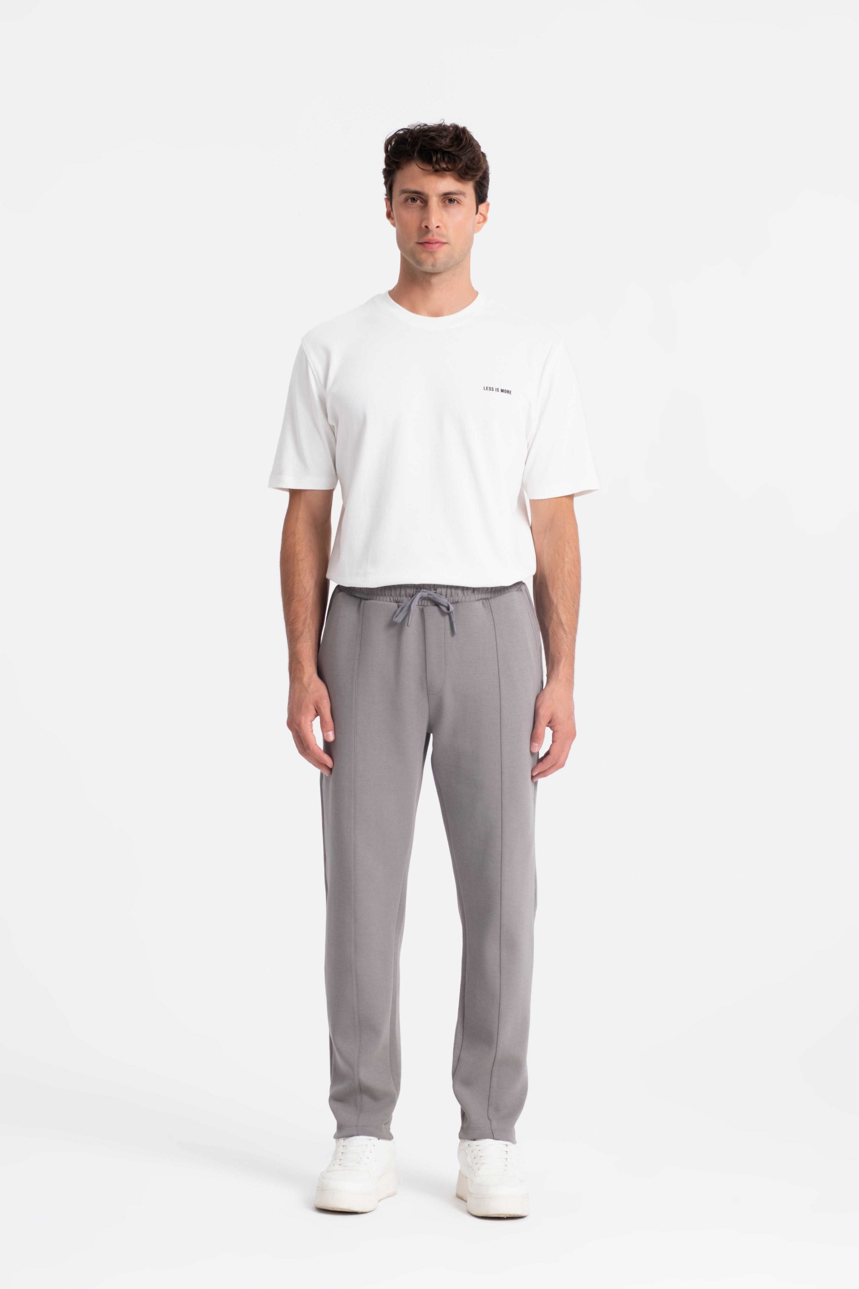 9567 JS DOUBLE FACE  ÖRME PANT -R - Color: A.HAKI