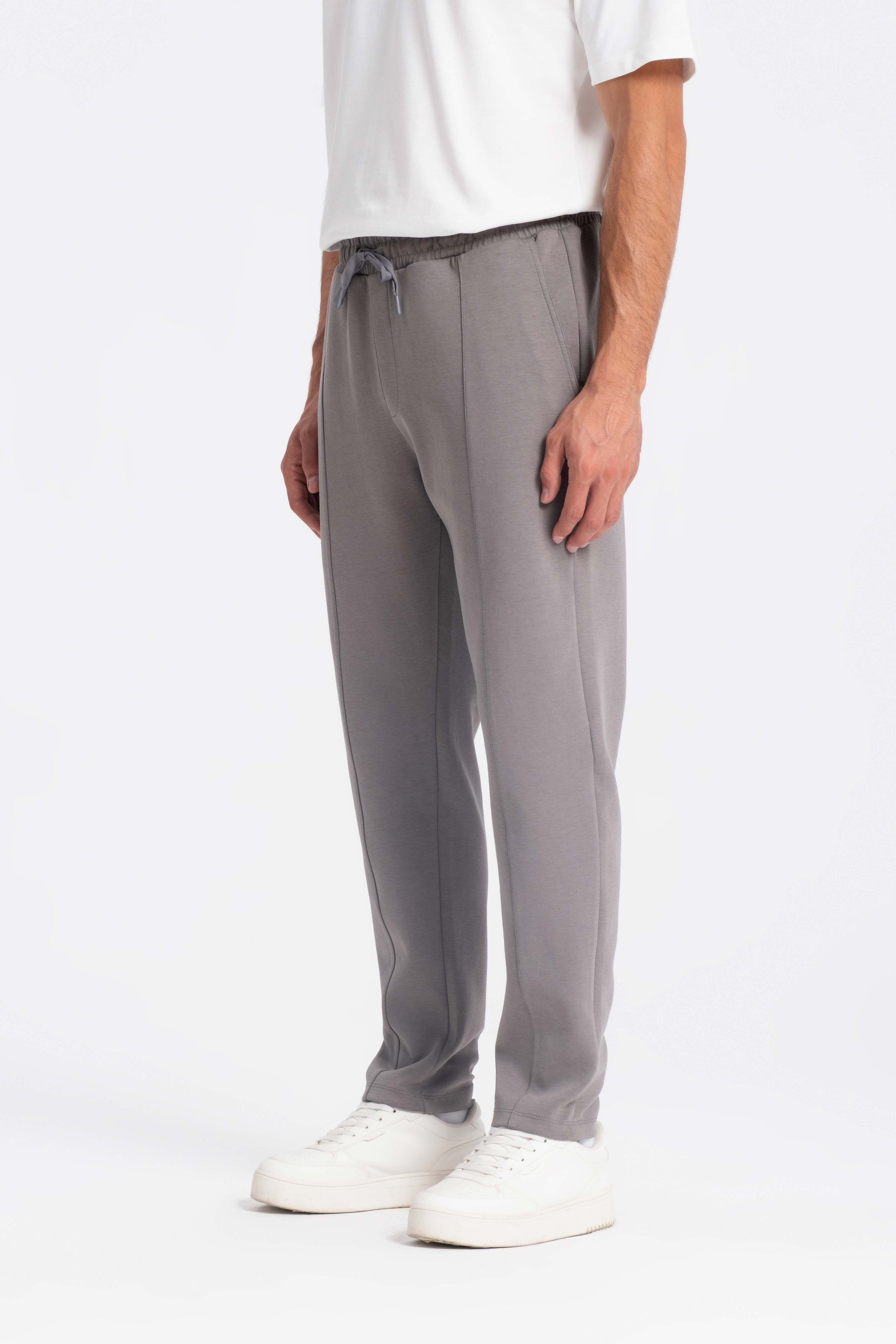 9567 JS DOUBLE FACE  ÖRME PANT -R - Color: A.HAKI