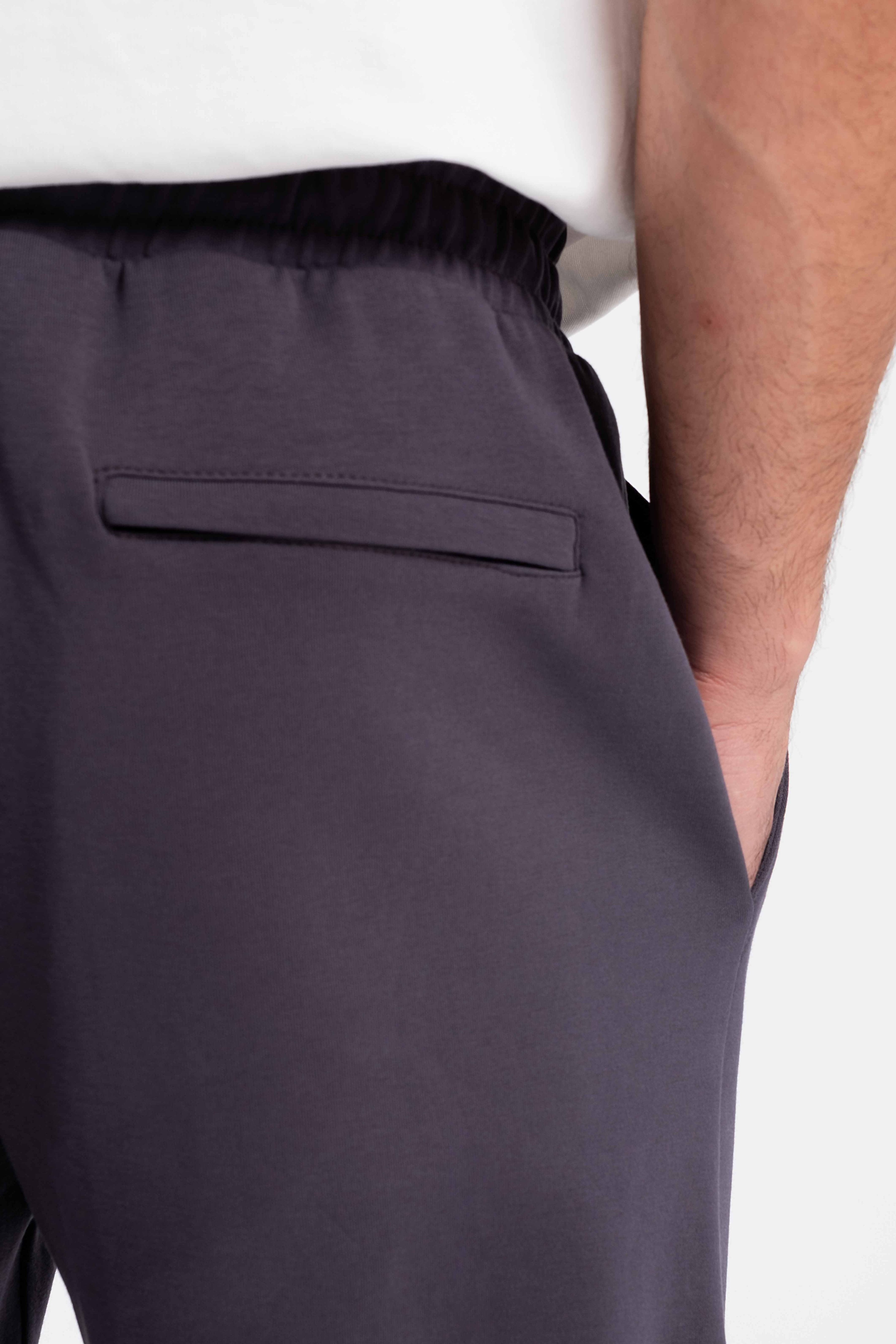 9567 JS DOUBLE FACE  ÖRME PANT -R - Color: ANTRASİT
