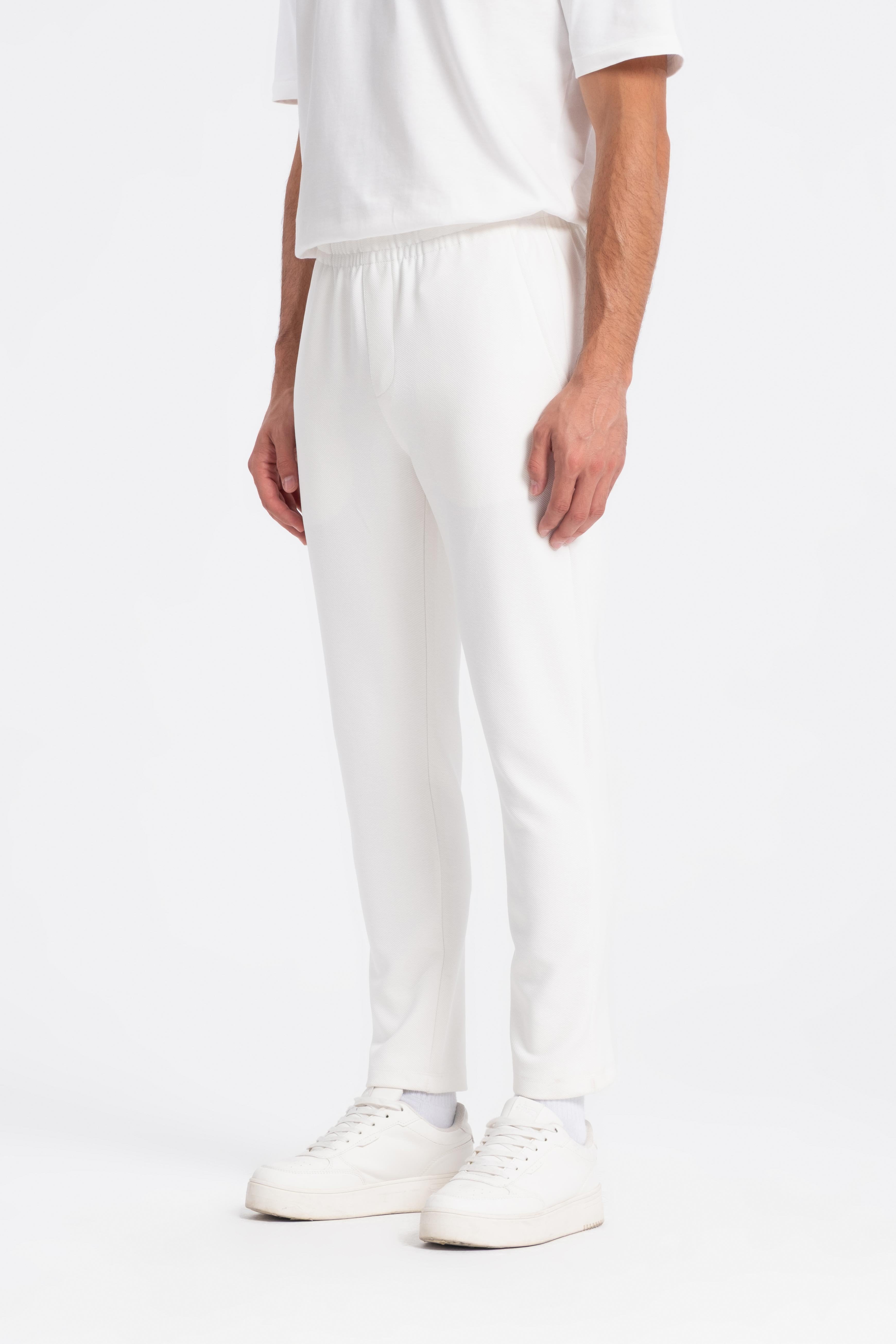 9583 JS DİYAGONEL ÖRME PANT -R - Color: EKRU