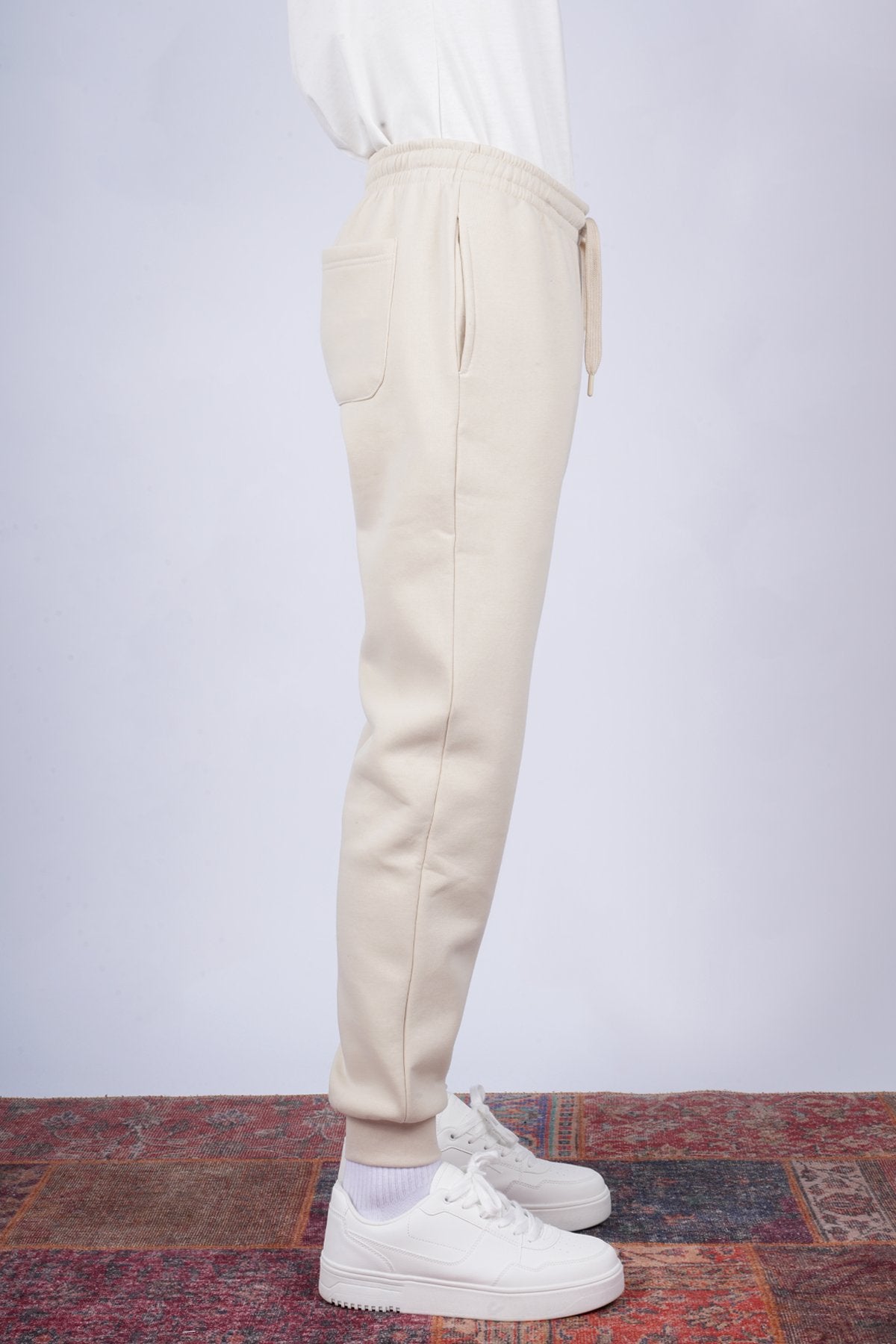 9510 JS 3 İPLİK ŞARDONLU E. ALT -R - Color: KREM