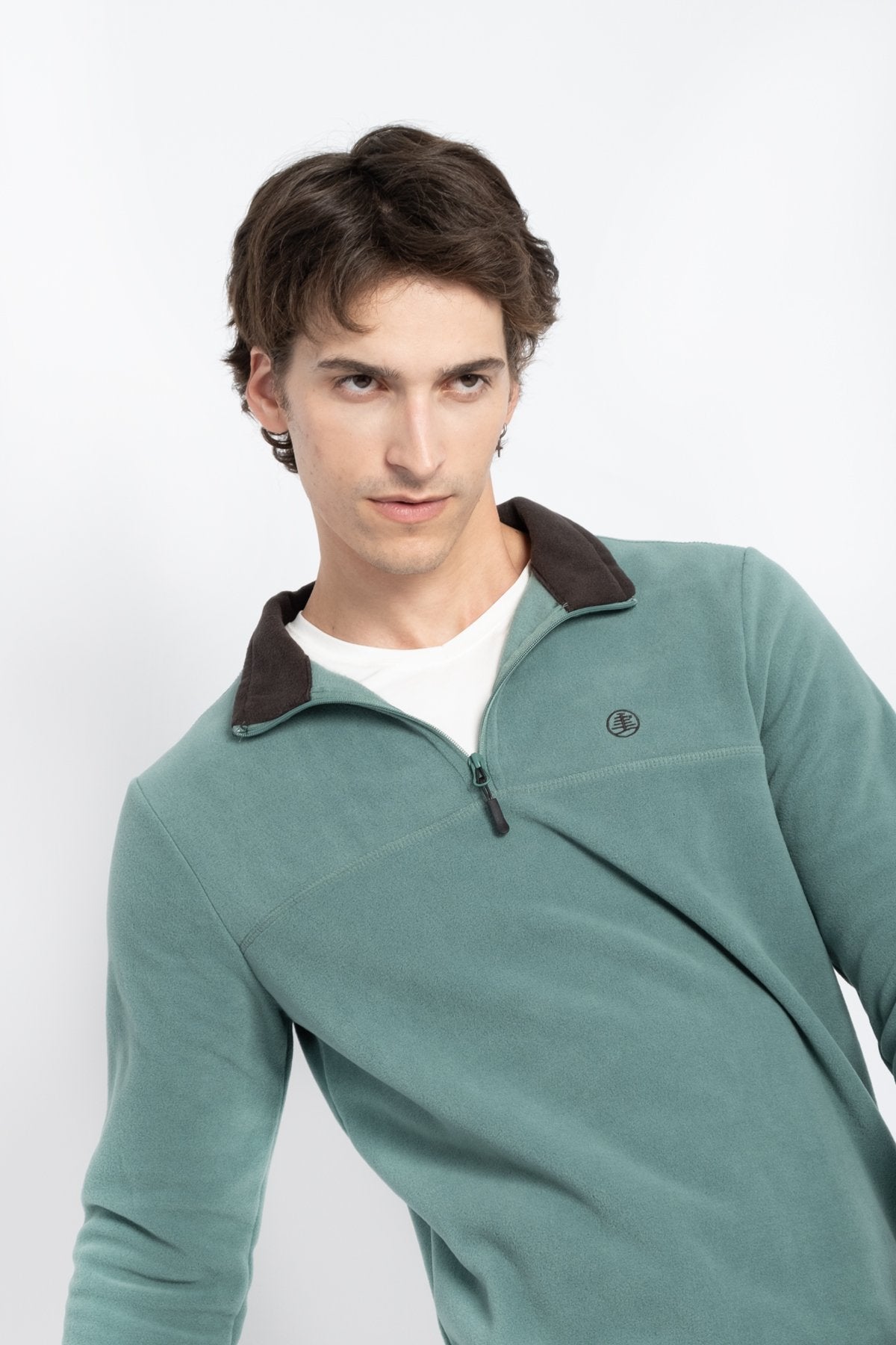 9500 JS BASİC DİK YAKA POLAR -R - Color: BENETTON
