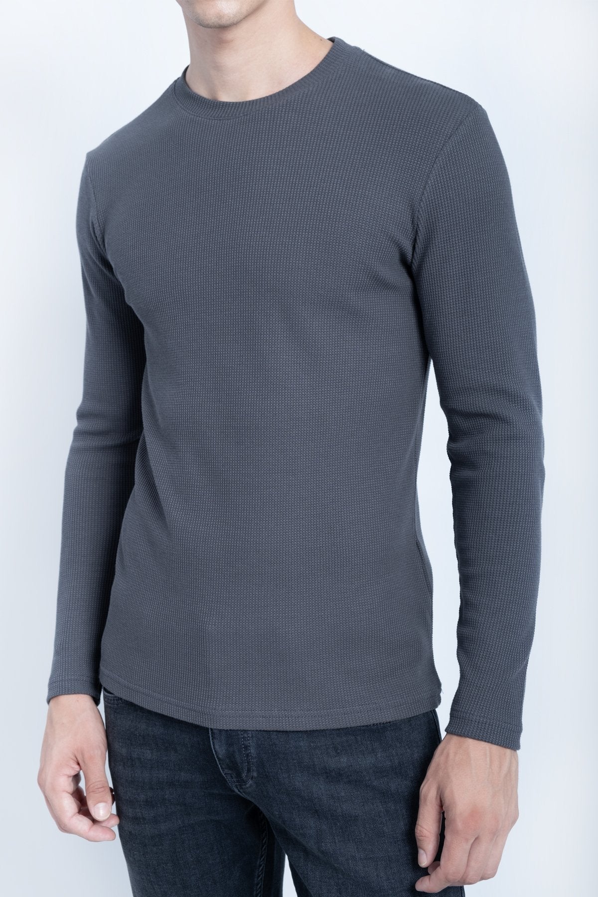 9511 JS 0 YAKA BASİC WAFFLE -R - Color: ANTRASİT