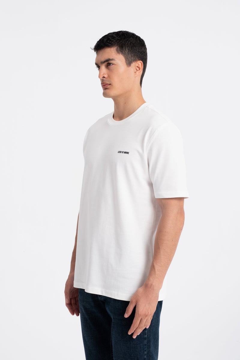 Crew Neck T-Shirt - Back View