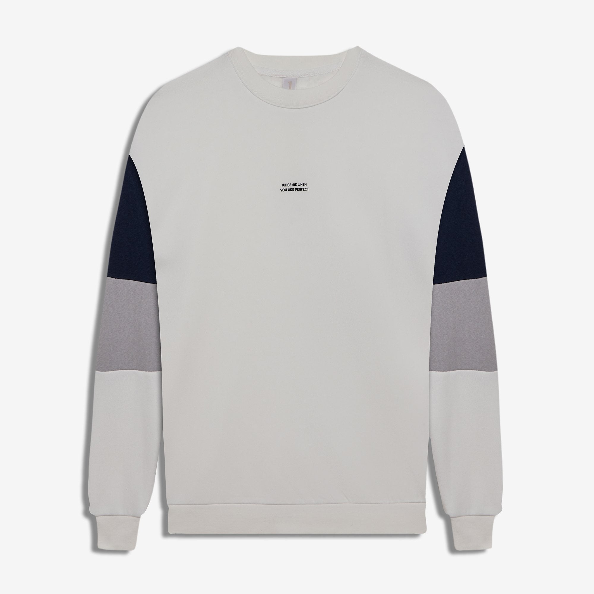 9554 JS 0 YAKA KOL PARÇALI ENJEKSİYON BASKI  3 İPLİK -R - Color: EKRU