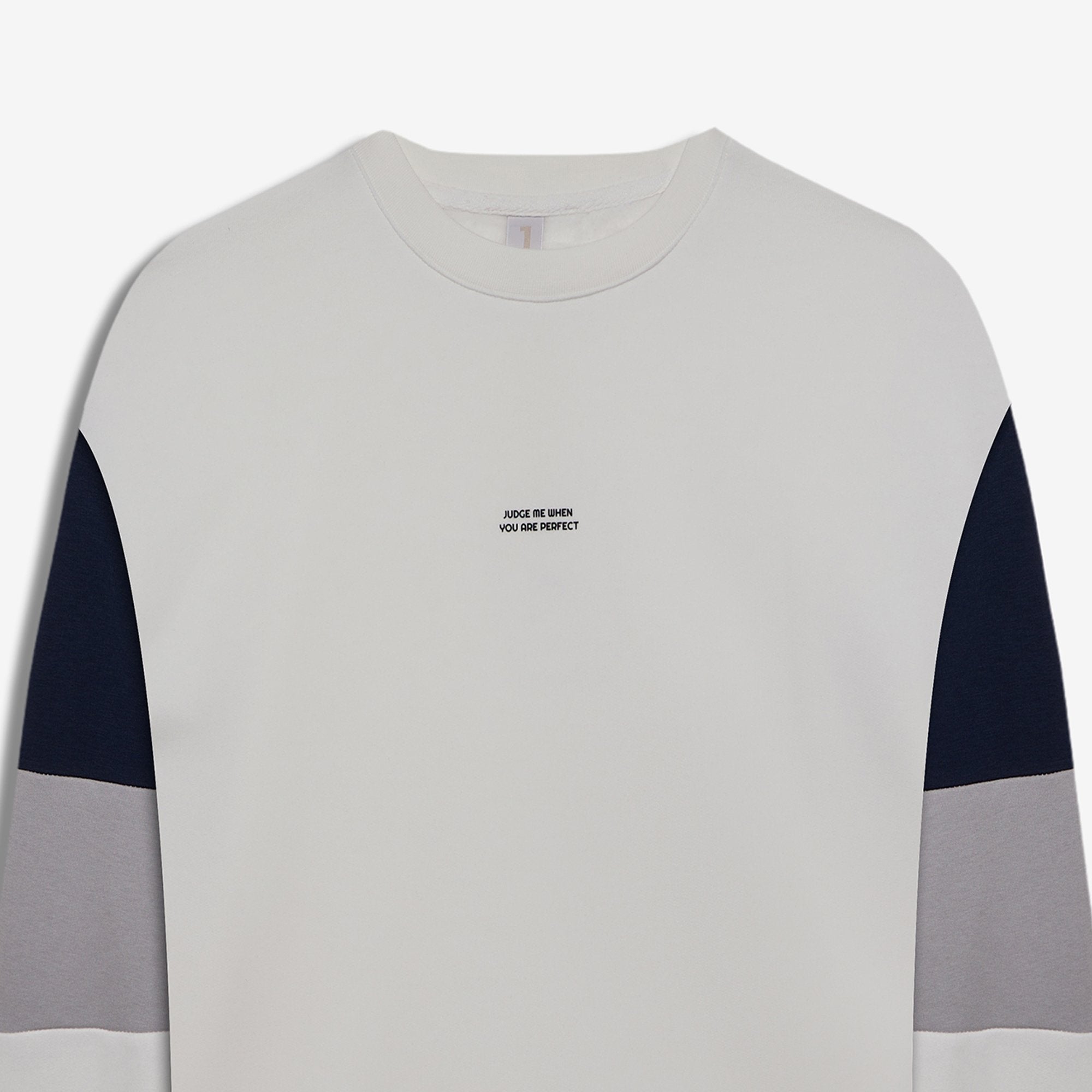 9554 JS 0 YAKA KOL PARÇALI ENJEKSİYON BASKI  3 İPLİK -R - Color: EKRU