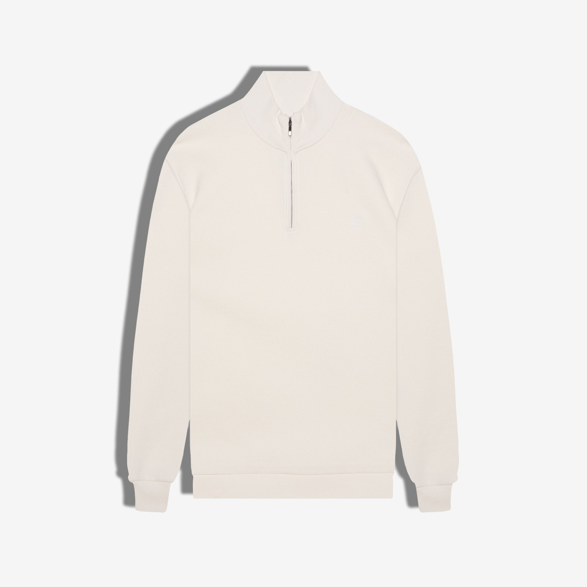 9587 JS DİK YAKA  24/3 SELANİK SWEAT -R - Color: EKRU