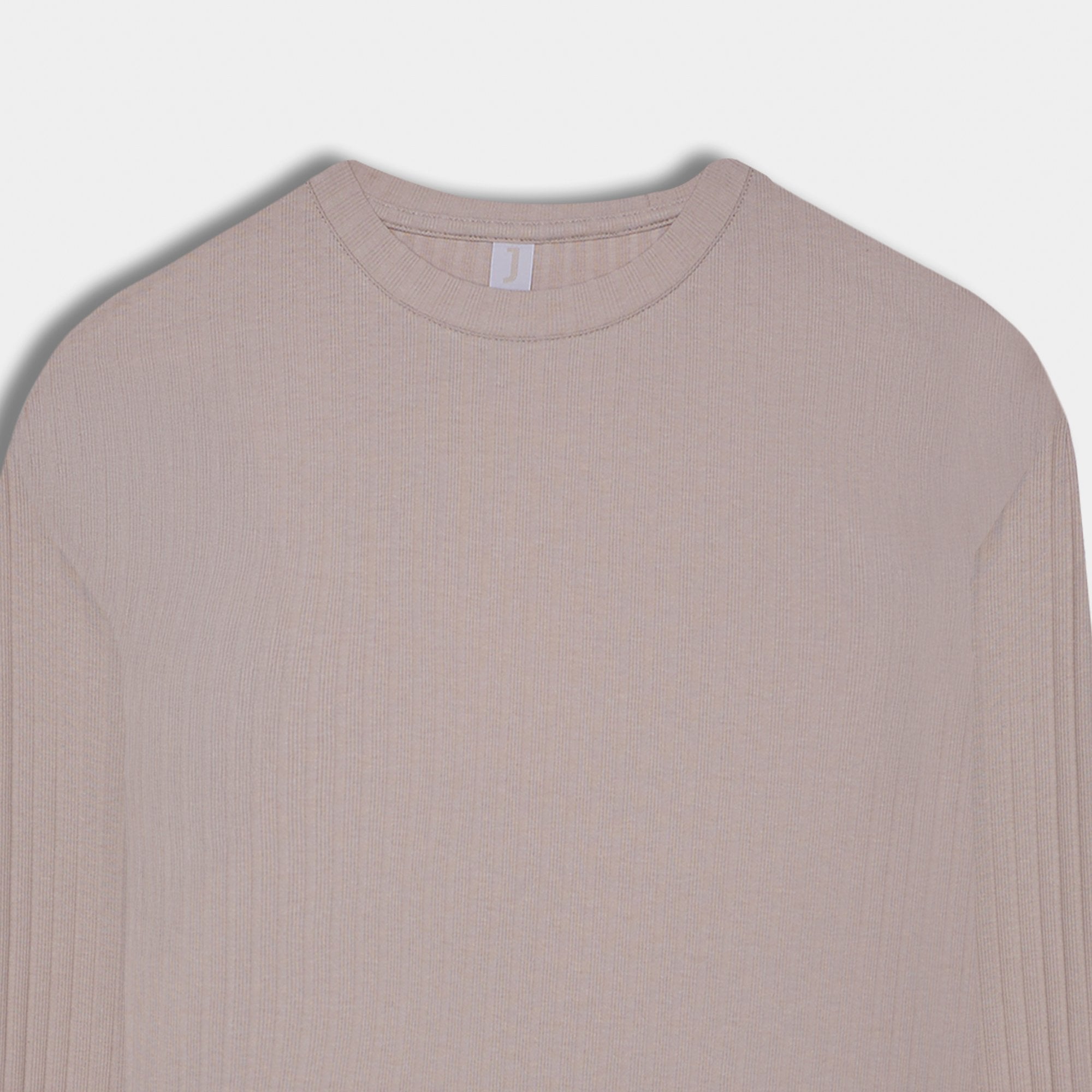 9585 JS 0 YAKA LYC KAŞKORSE SWEAT -R - Color: KUM GRİ