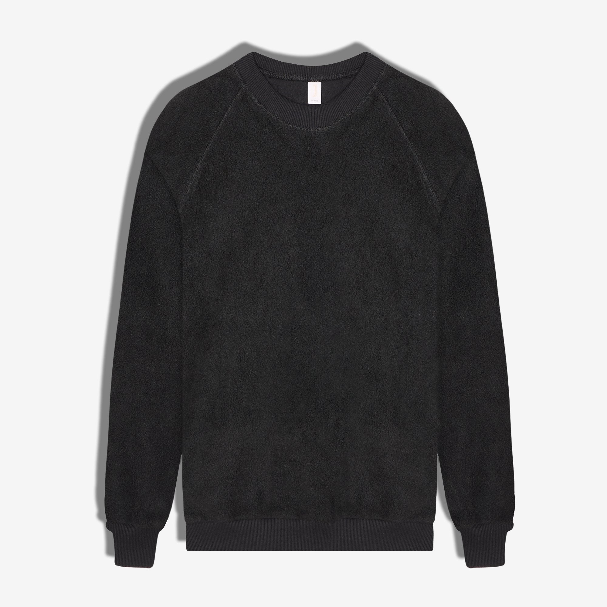 9580 JS 0 YAKA İNTERSOFT SWEAT -R - Color: SİYAH