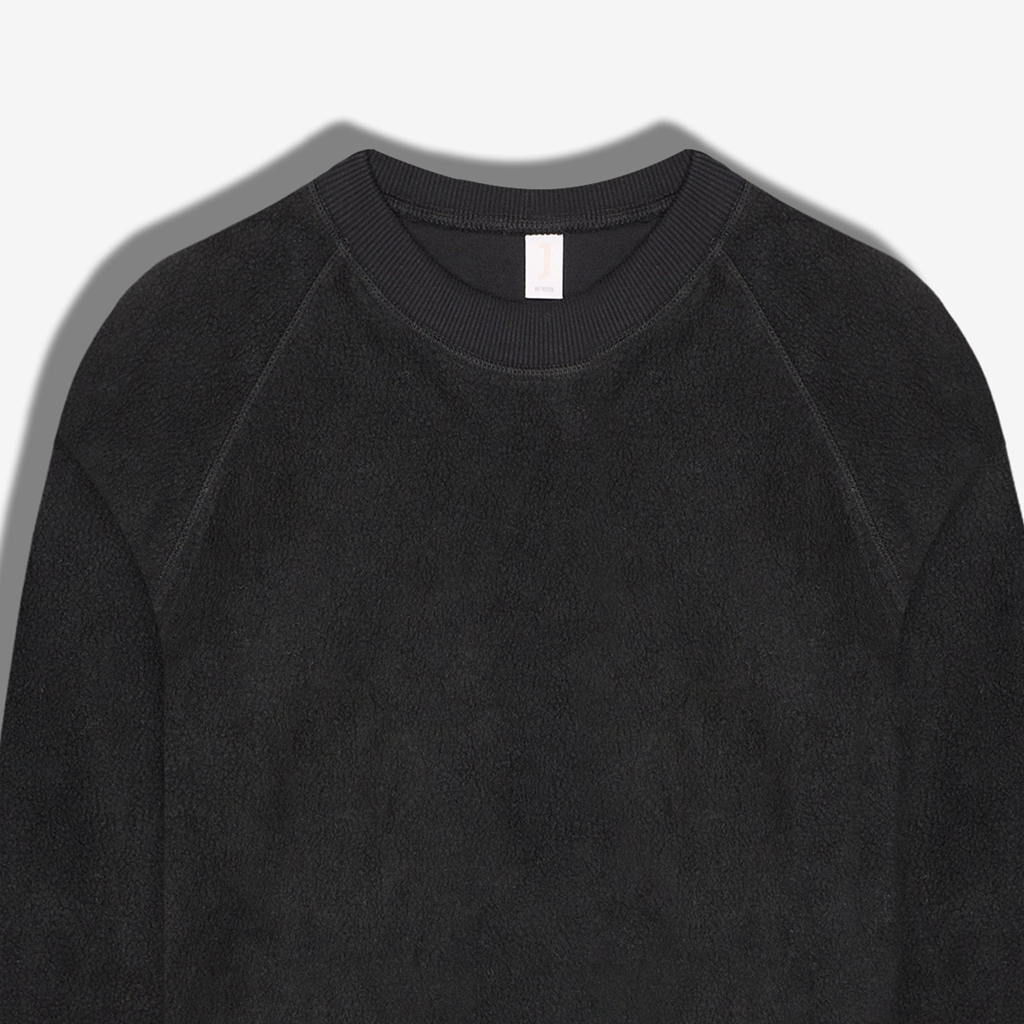 9580 JS 0 YAKA İNTERSOFT SWEAT -WS - Color: SİYAH