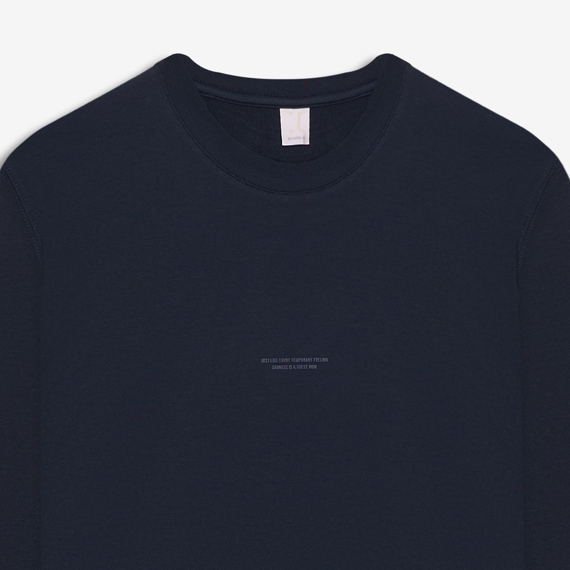 9576 JS 0 YAKA 2 İPLİK SWEAT -R - Color: LACİVERT