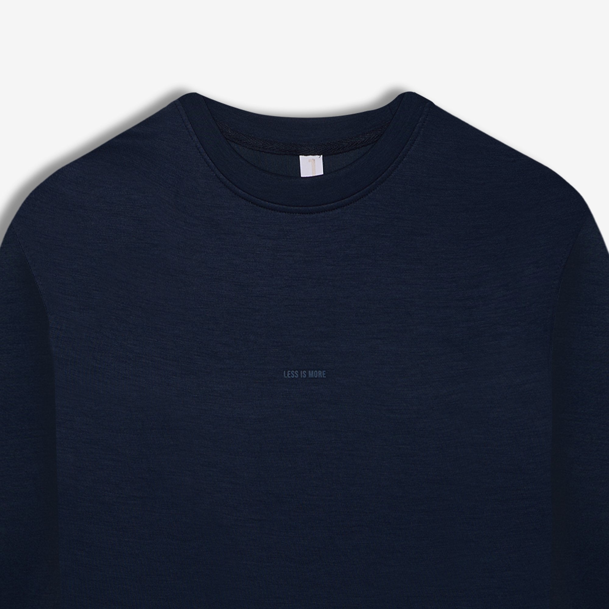 9572 JS 0 YAKA  MODAL SWEAT -WS - Color: LACİVERT