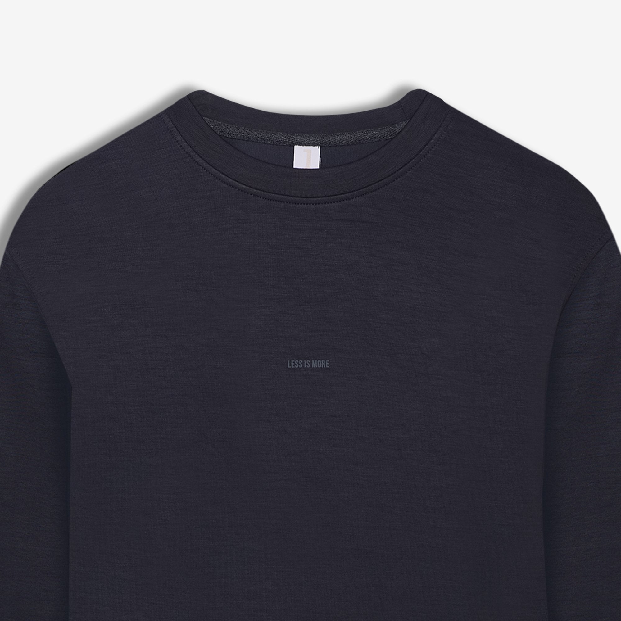 9572 JS 0 YAKA  MODAL SWEAT -R - Color: ANTRASİT