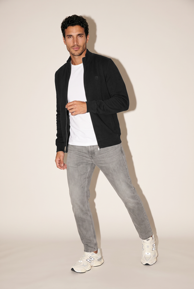 Dik Yaka Bomber Hırka (6215)