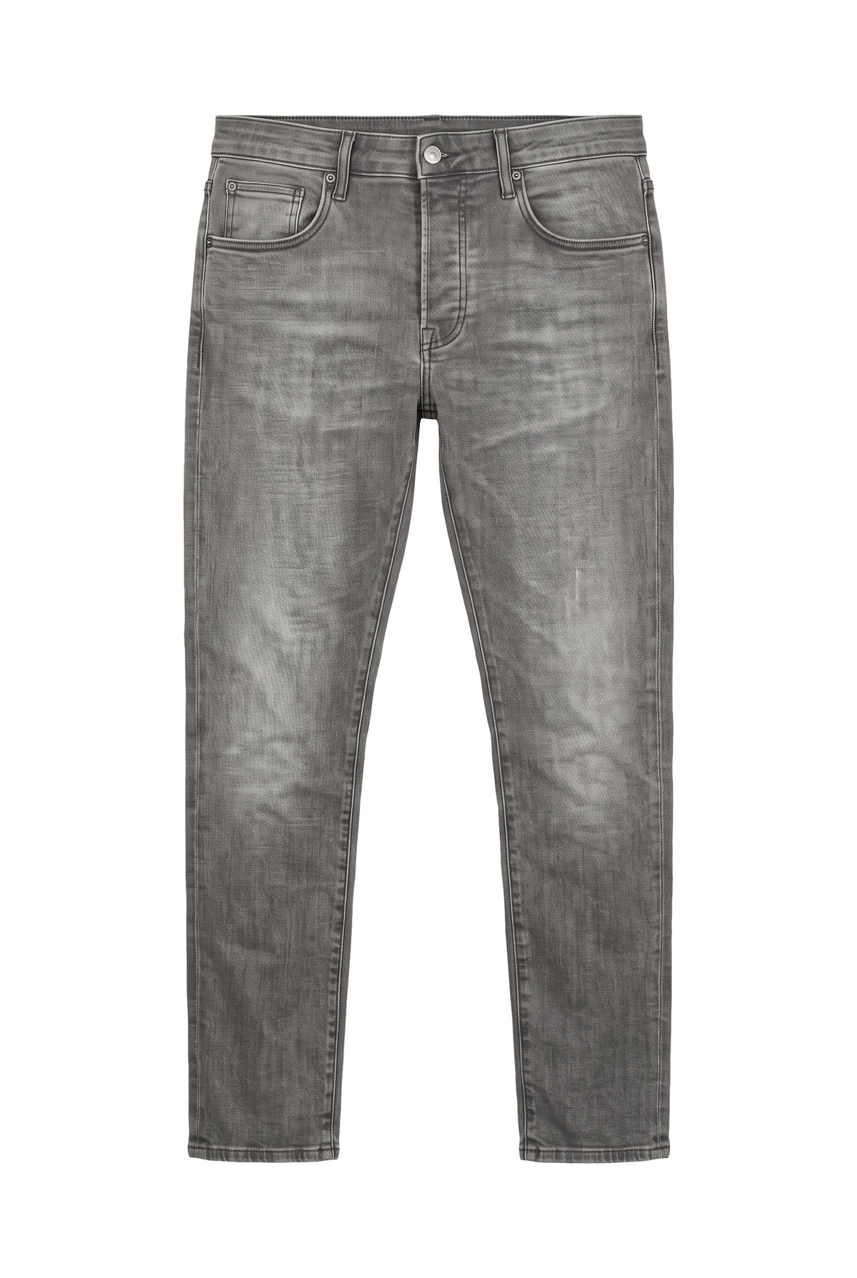 Napoli Normal Bel Düğmeli Dar Paça Jean (1115-F23)