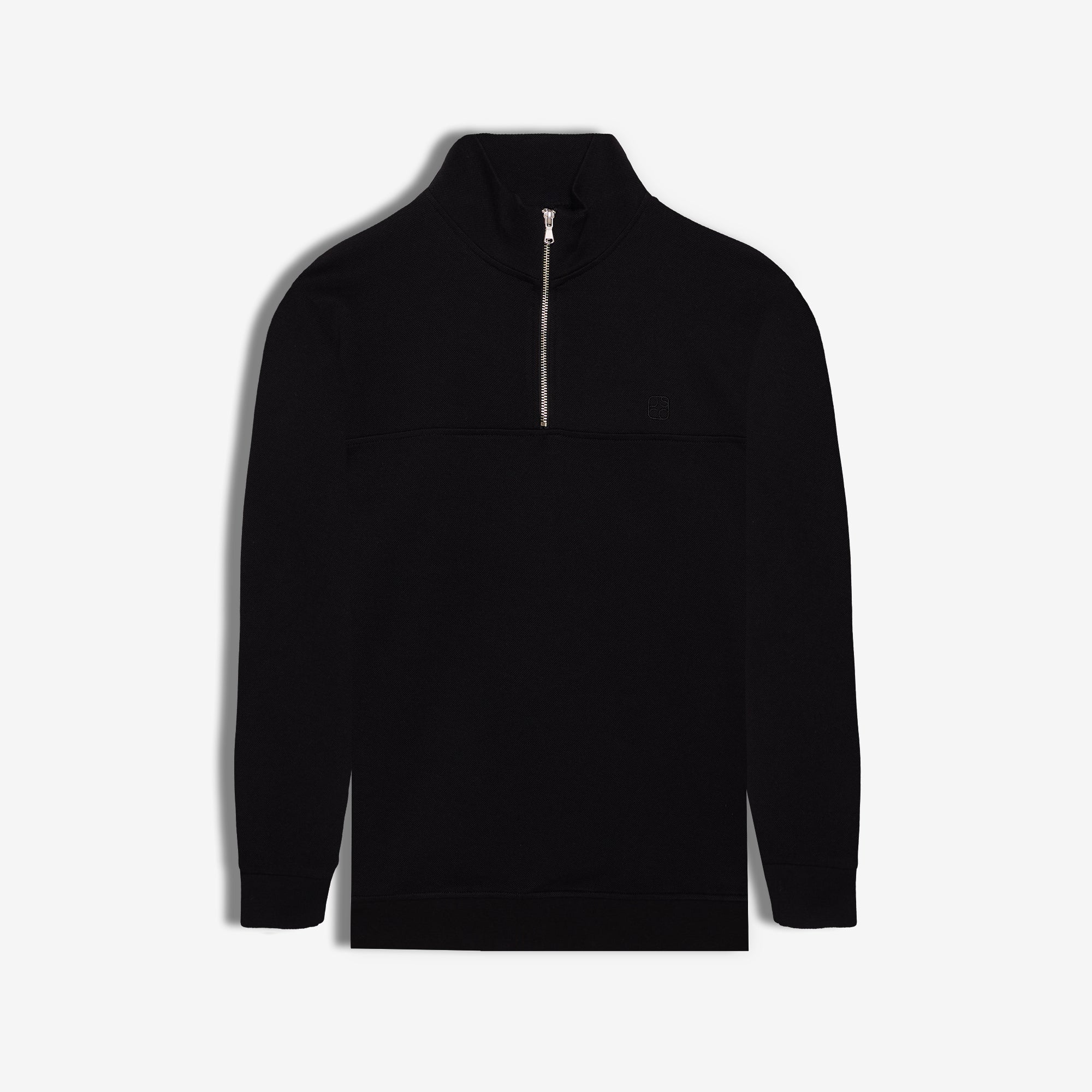 9556 JS DİK YAKA FERMUARLI   LAKİNT SWEAT -R