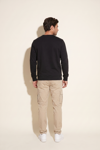 Sıfır Yaka 3 İplik Sweat (6201)