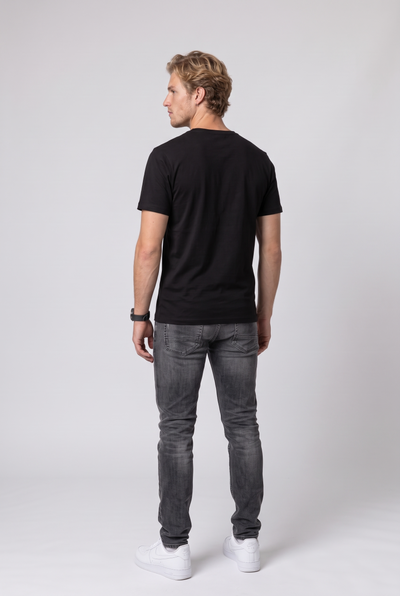 V Yaka Basic Lyc Süprem T-Shirt (6247)
